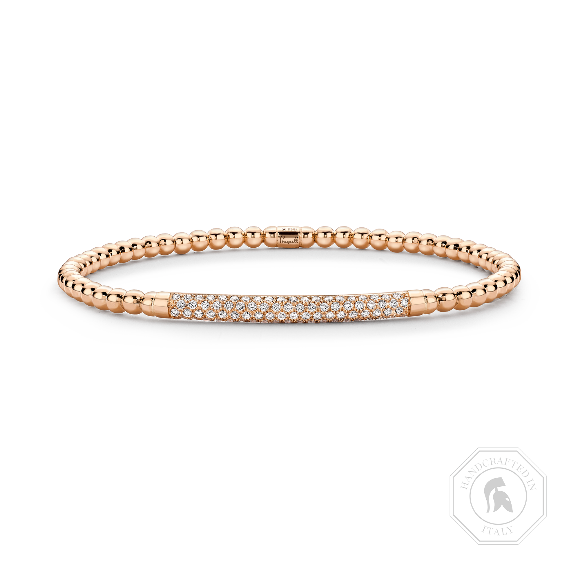 Bohemia Diamond Bracelet Brilliant Cut, Pavé Set_1