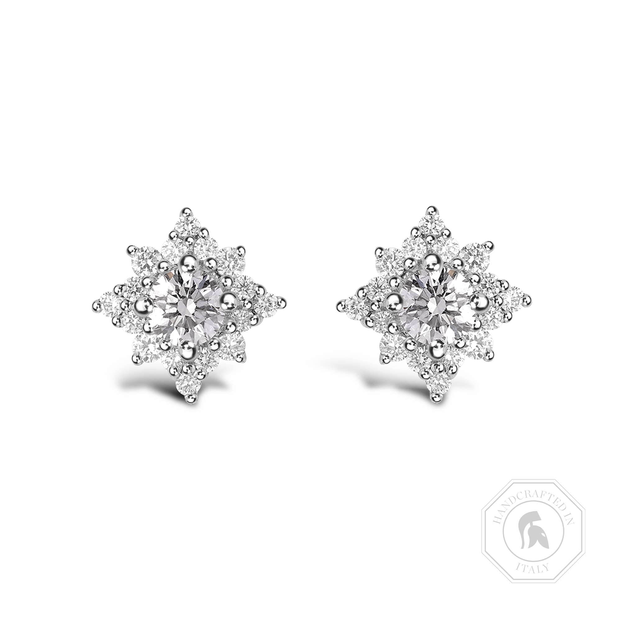 Star Struck Diamond Stud Earrings Brilliant cut, Claw set_1