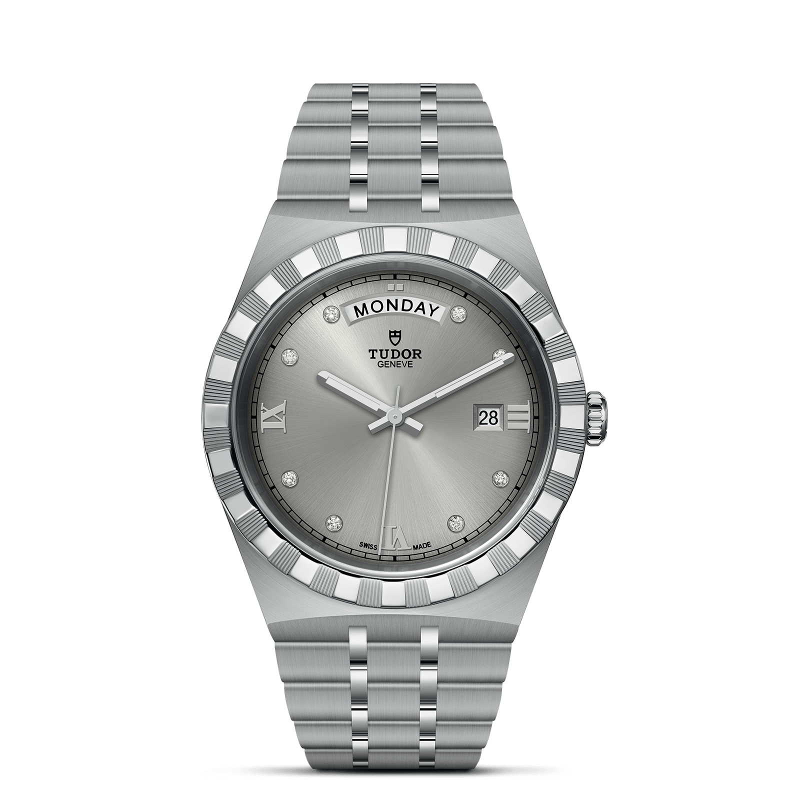 Tudor Royal 41mm. Silver Dial. Diamond Numerals_1