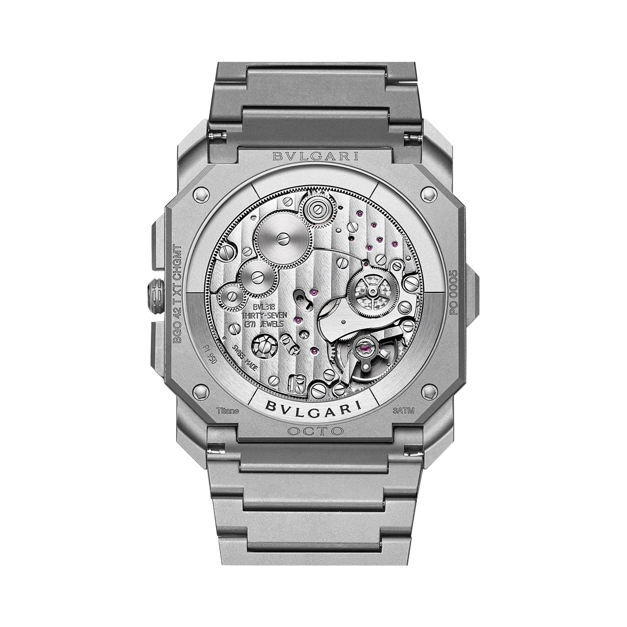 Bvlgari Octo Finissimo 42mm, Grey Dial, Arabic & Baton Numerals_4