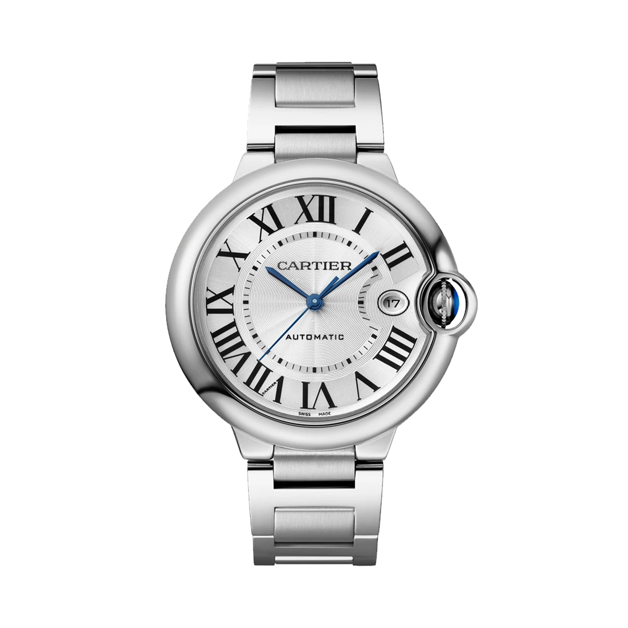 Cartier Ballon Bleu de Cartier 40mm, Silver Dial, Roman Numerals_1