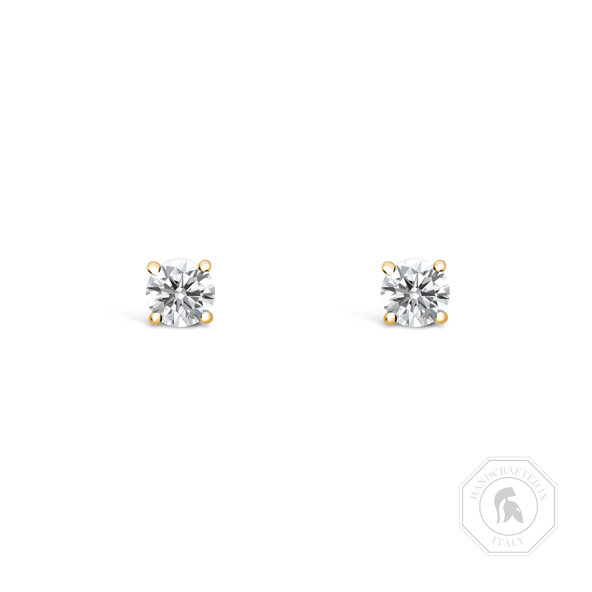 Diamond Stud Earrings Brilliant cut, Claw set_1