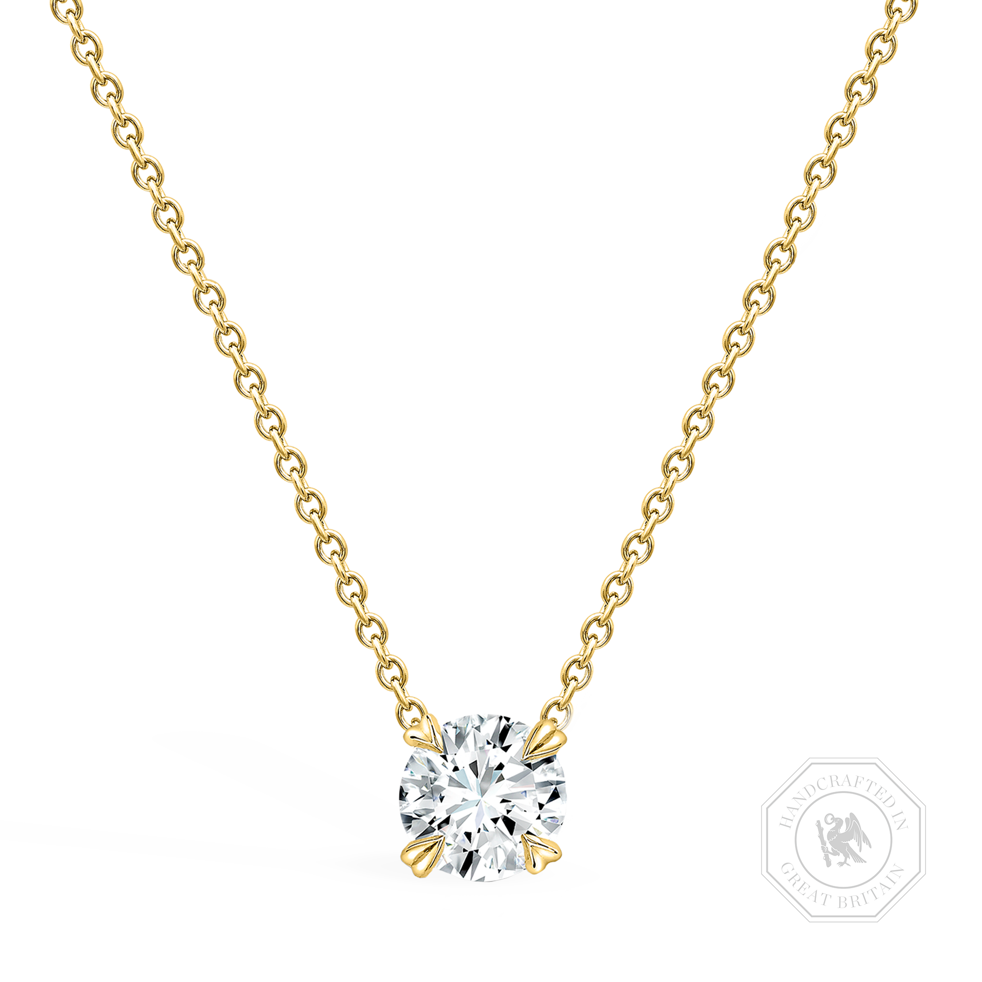 Windsor 0.79ct Diamond Pendant Brilliant cut, Claw set_1