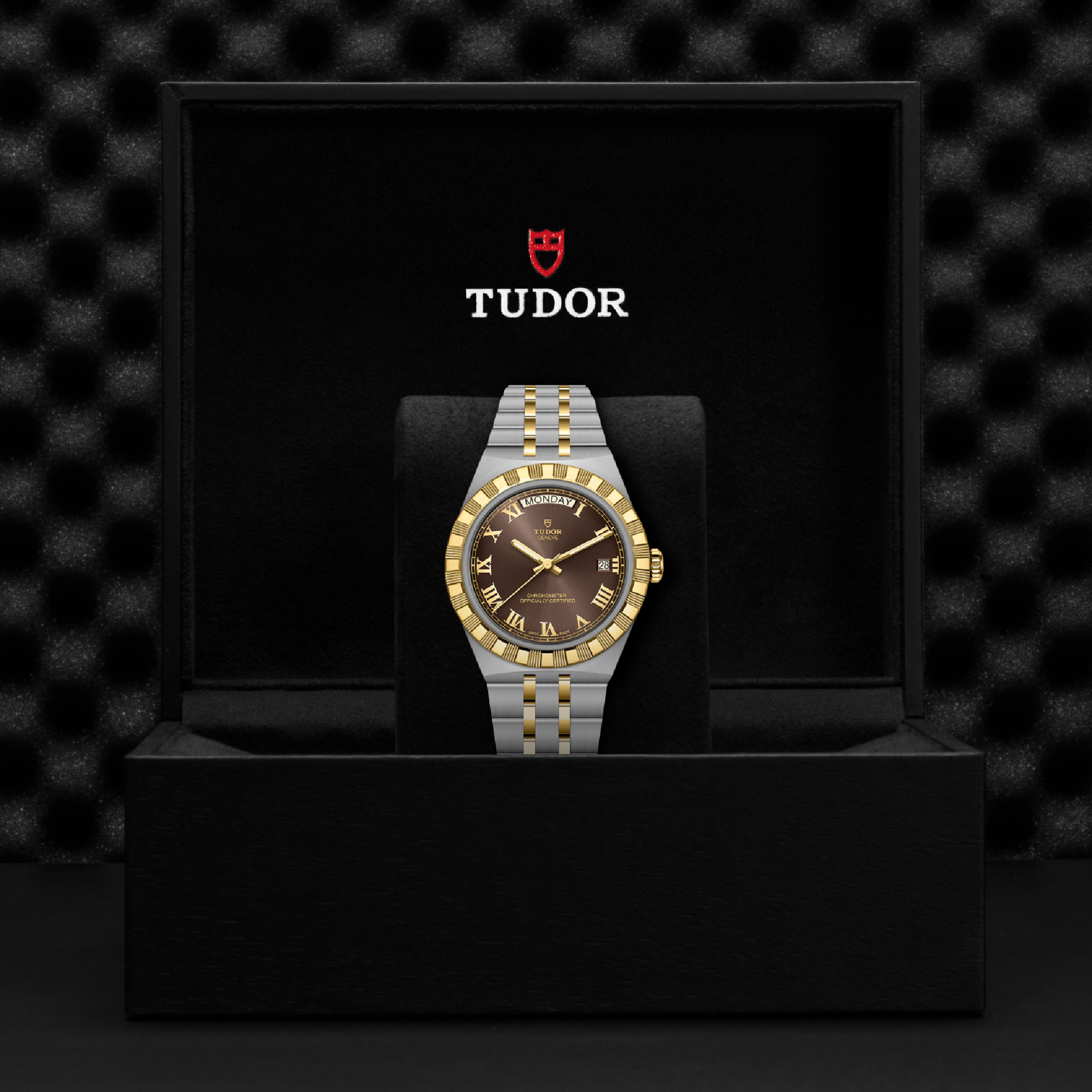 Tudor Royal 40mm, Brown Dial, Roman Numerals_4