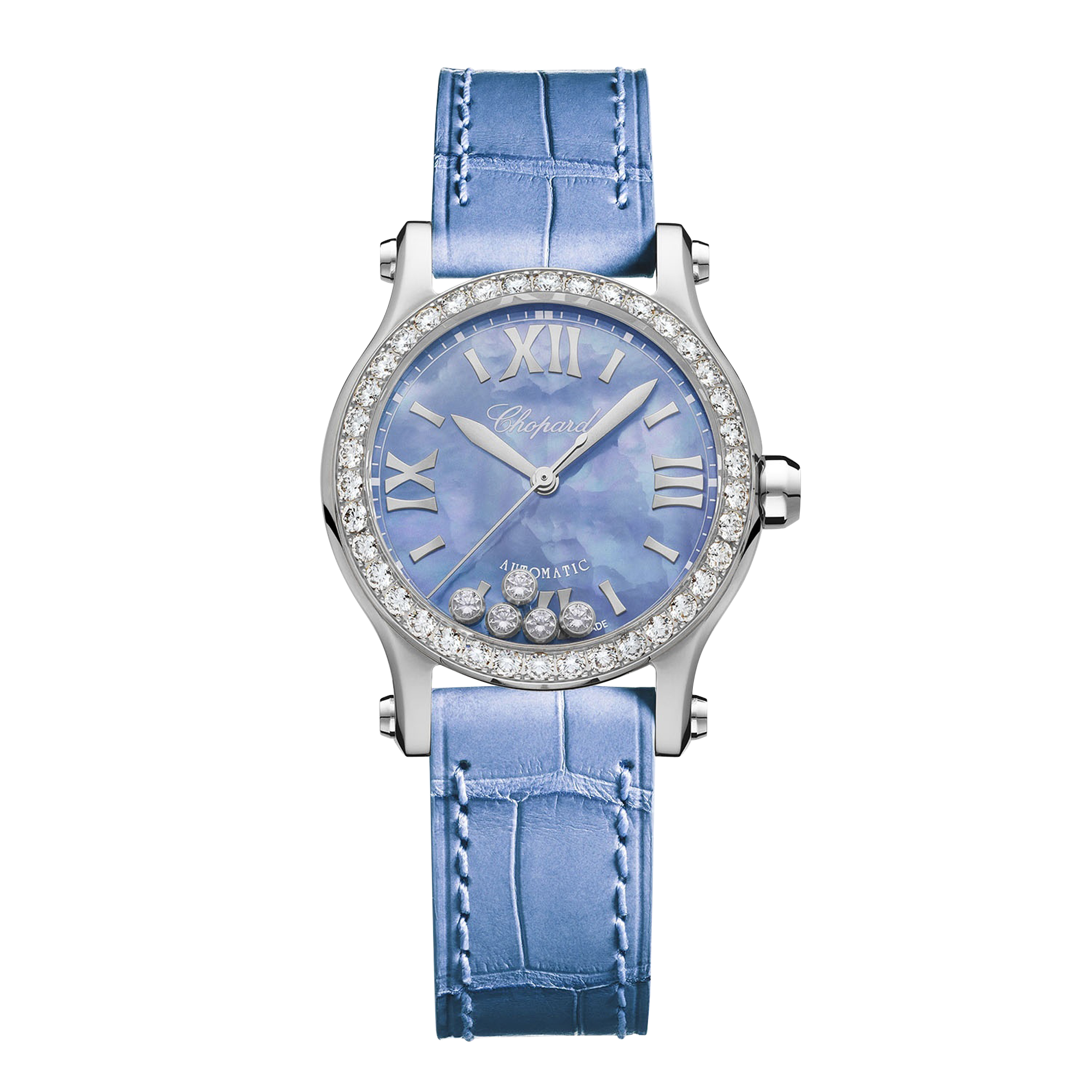 Chopard Happy Sport 30mm, Mother of Pearl Dial, Baton/Roman Numerals_1