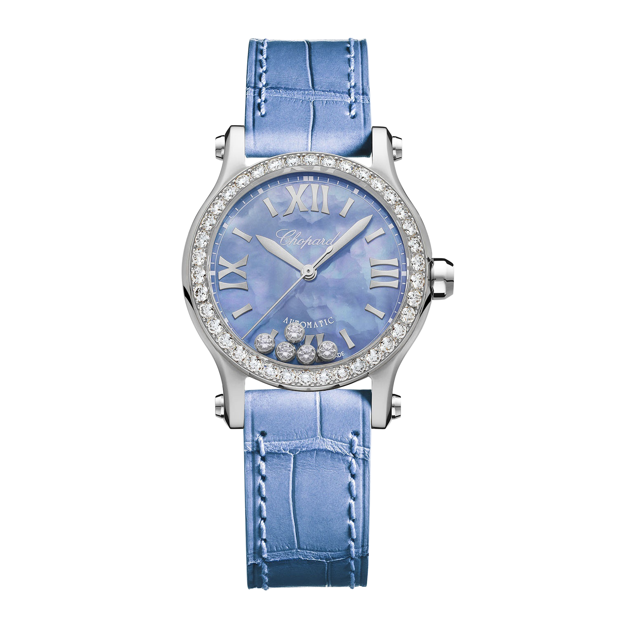 Chopard Happy Sport 30mm, Mother of Pearl Dial, Baton/Roman Numerals_1