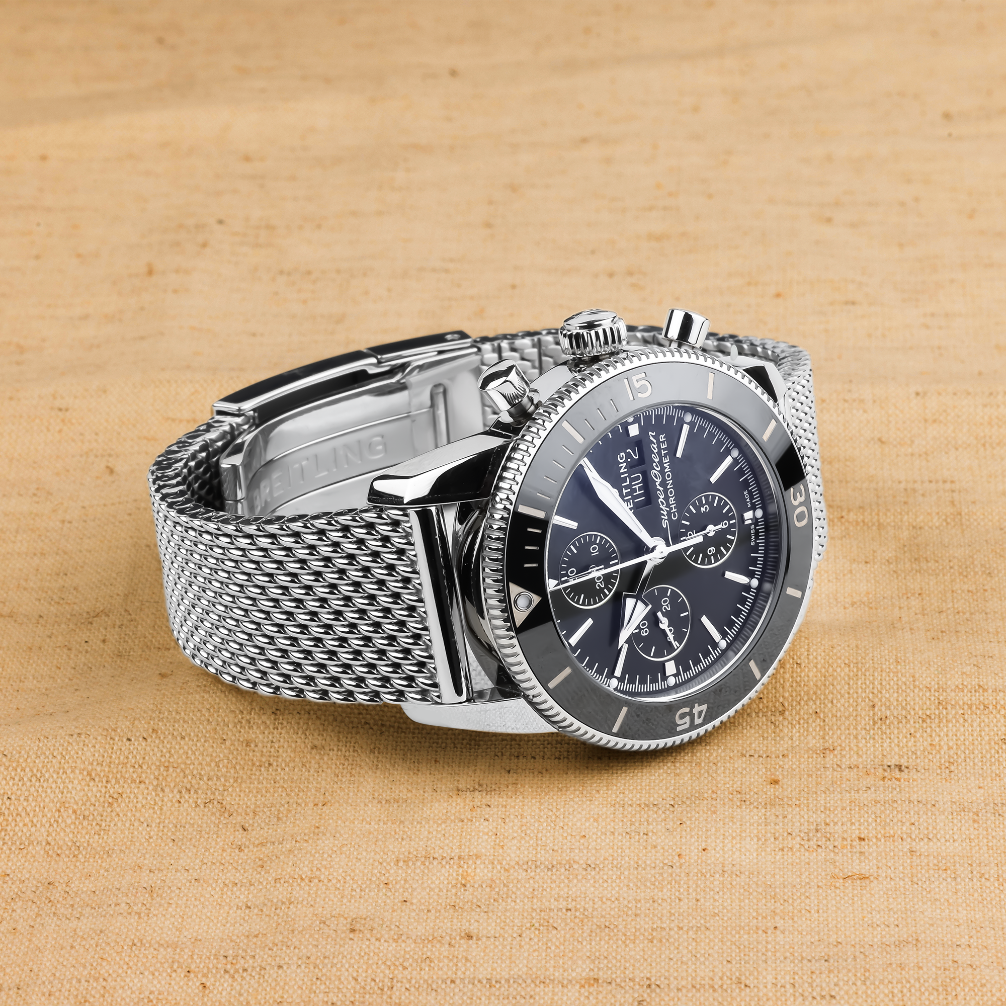 Breitling Superocean Heritage Chronograph 44mm, Black Dial, Baton Numerals_2