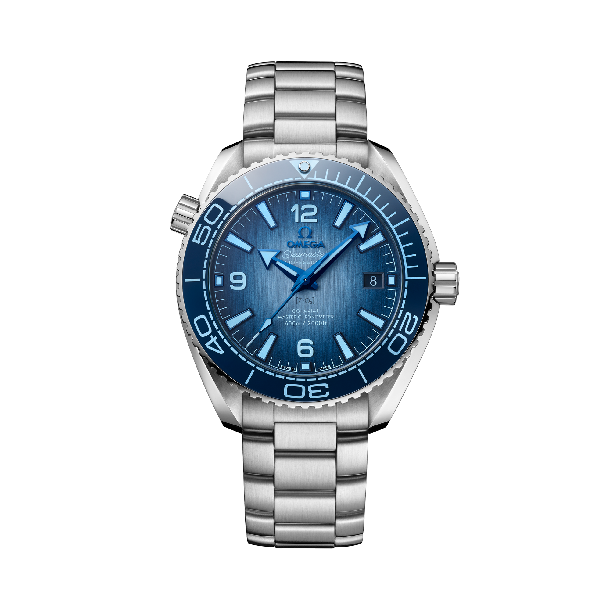 OMEGA Seamaster 39.5mm, Blue Dial, Arabic/Baton Numerals_1