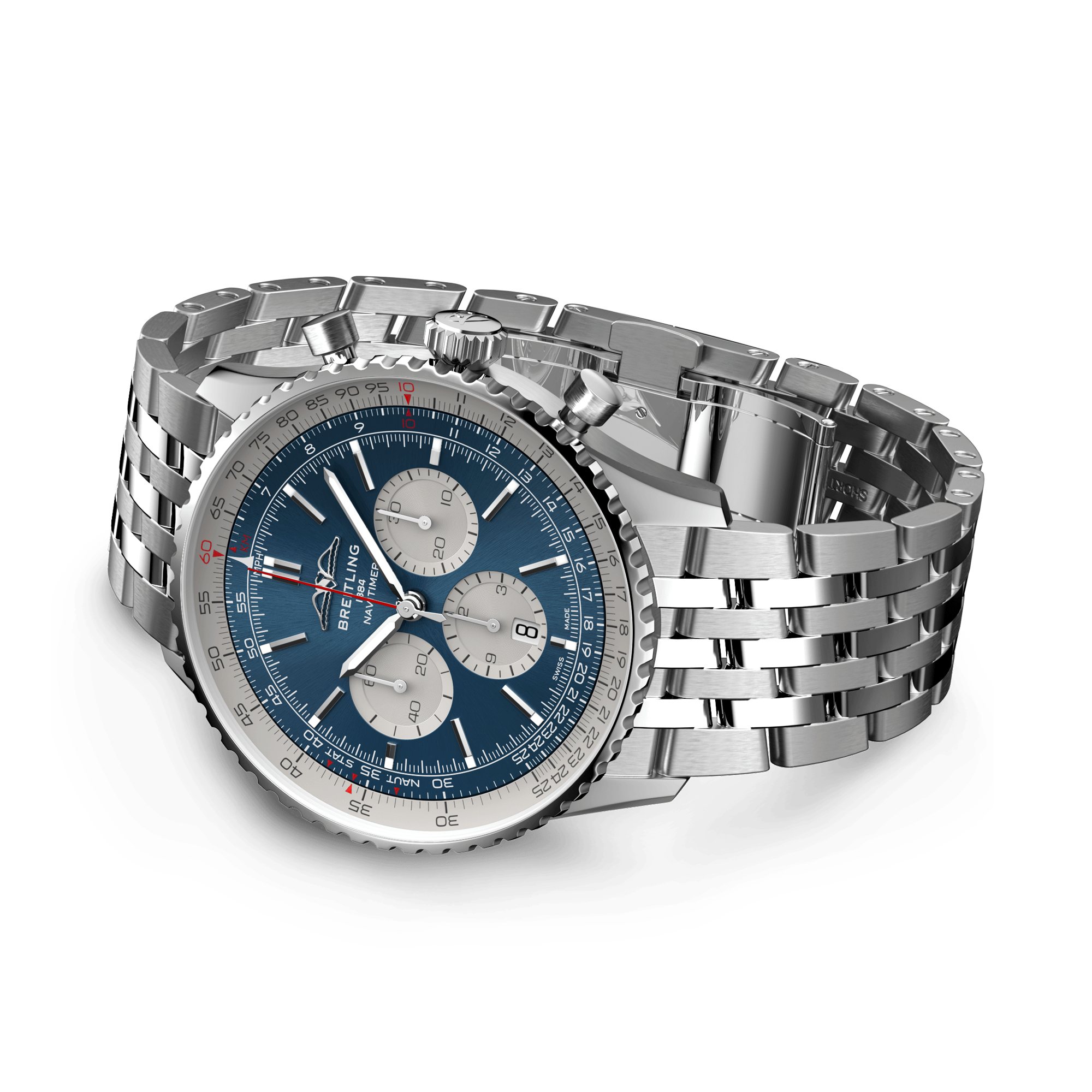 Breitling Navitimer B01 Chronograph 46 46mm, Blue Dial, Baton Numerals_4