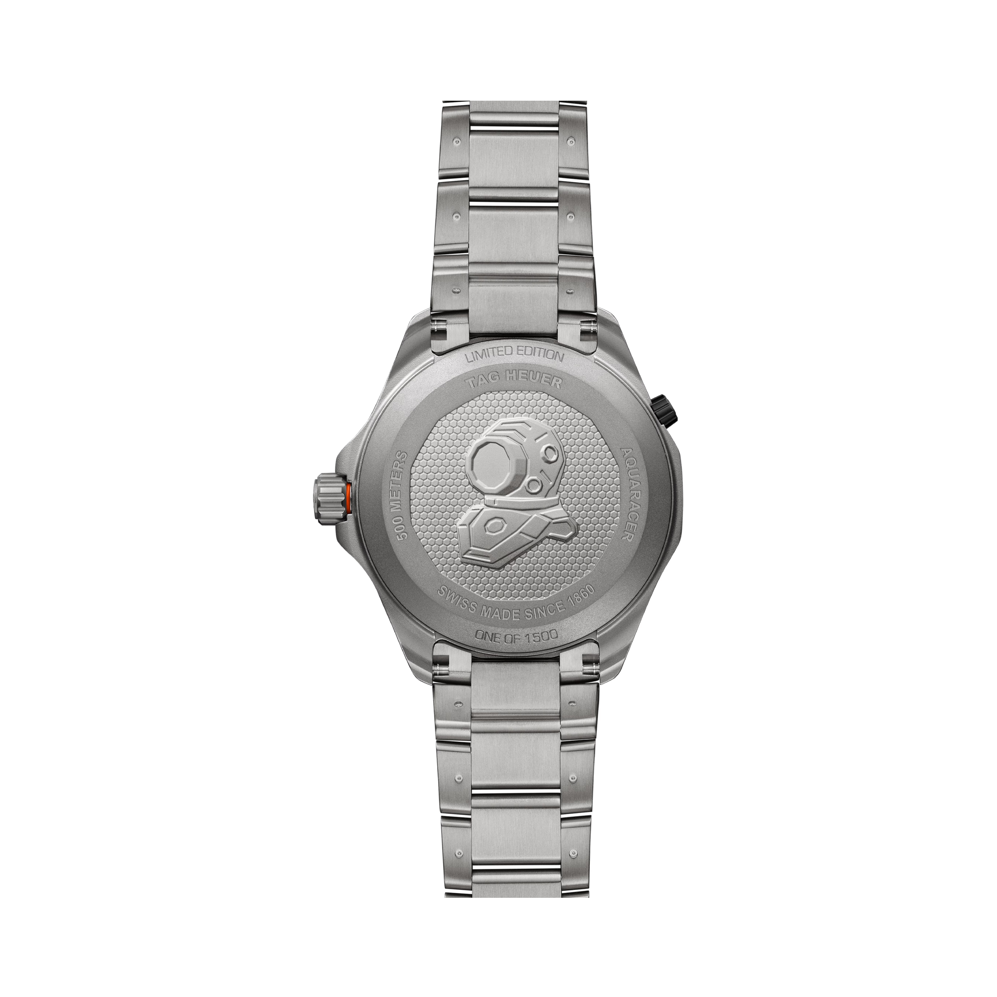 Tag Heuer Aquaracer Professional 500 Date 42mm, Black Dial, Arabic/Baton Numerals_3