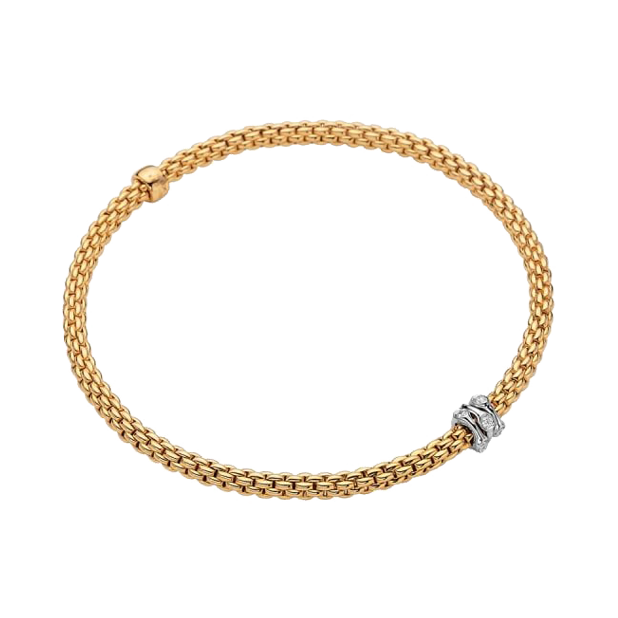 Fope Flex'it Diamond Bracelet Brilliant Cut, Pavé Set_1