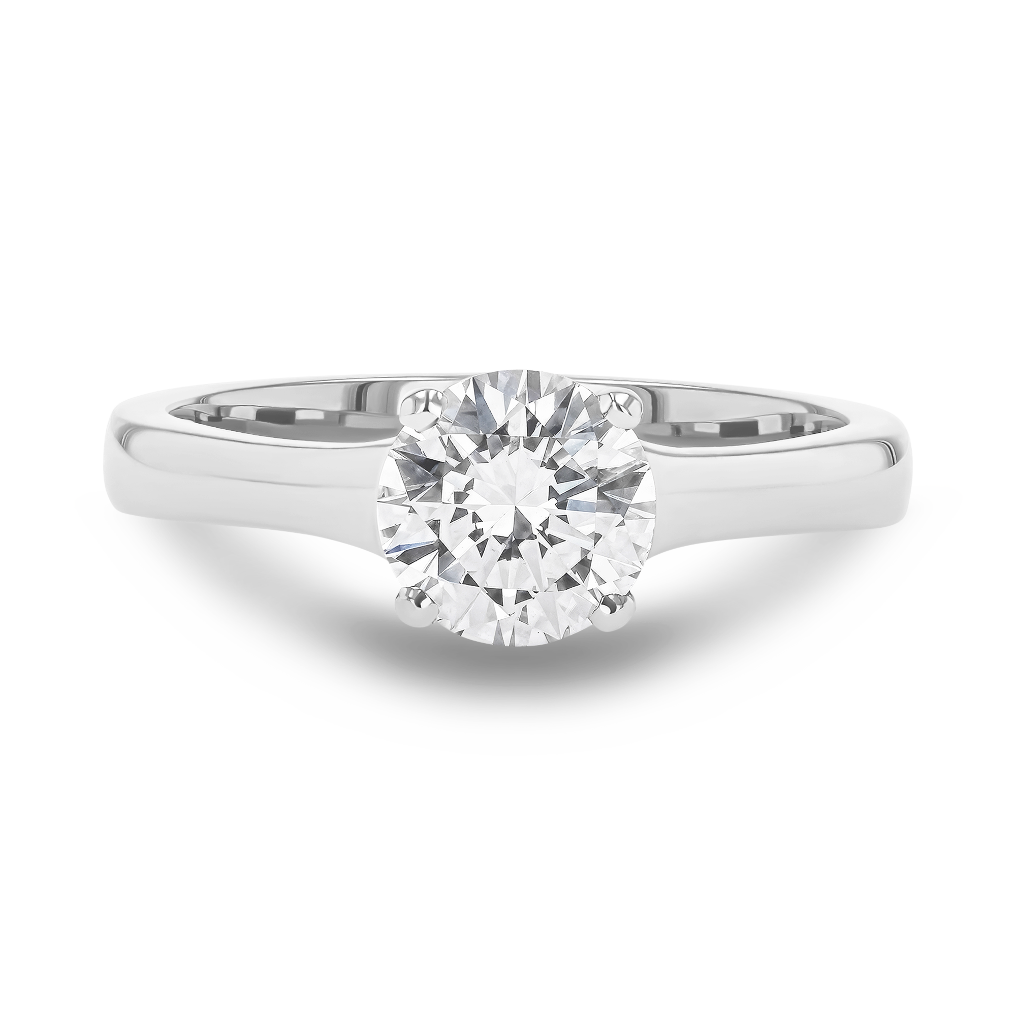 Brilliant Cut 1.02ct South African Diamond Solitaire Ring Brilliant cut, Claw set_2
