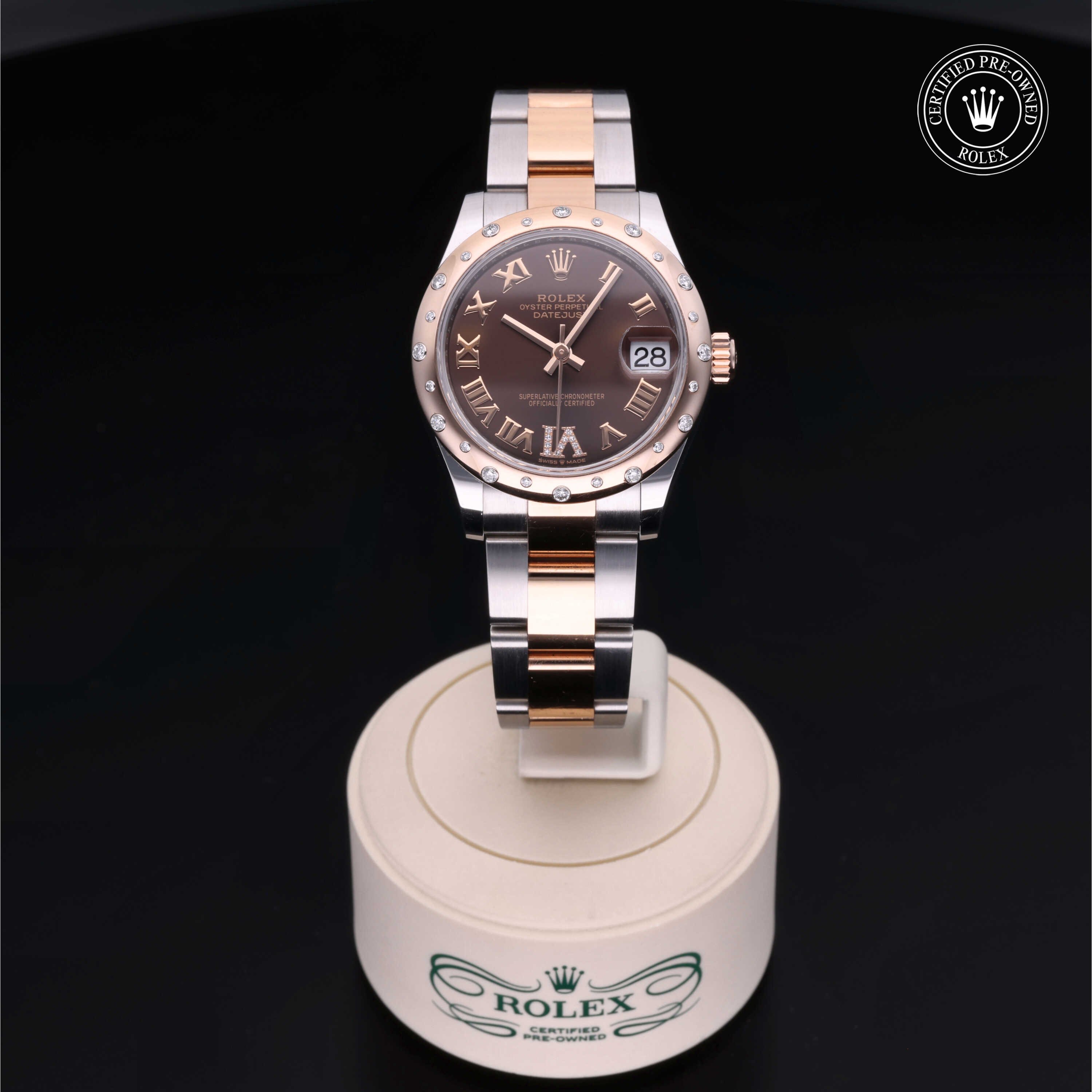 Oyster Perpetual  Datejust 31 2020, 31mm, Oystersteel and Everose Gold_2