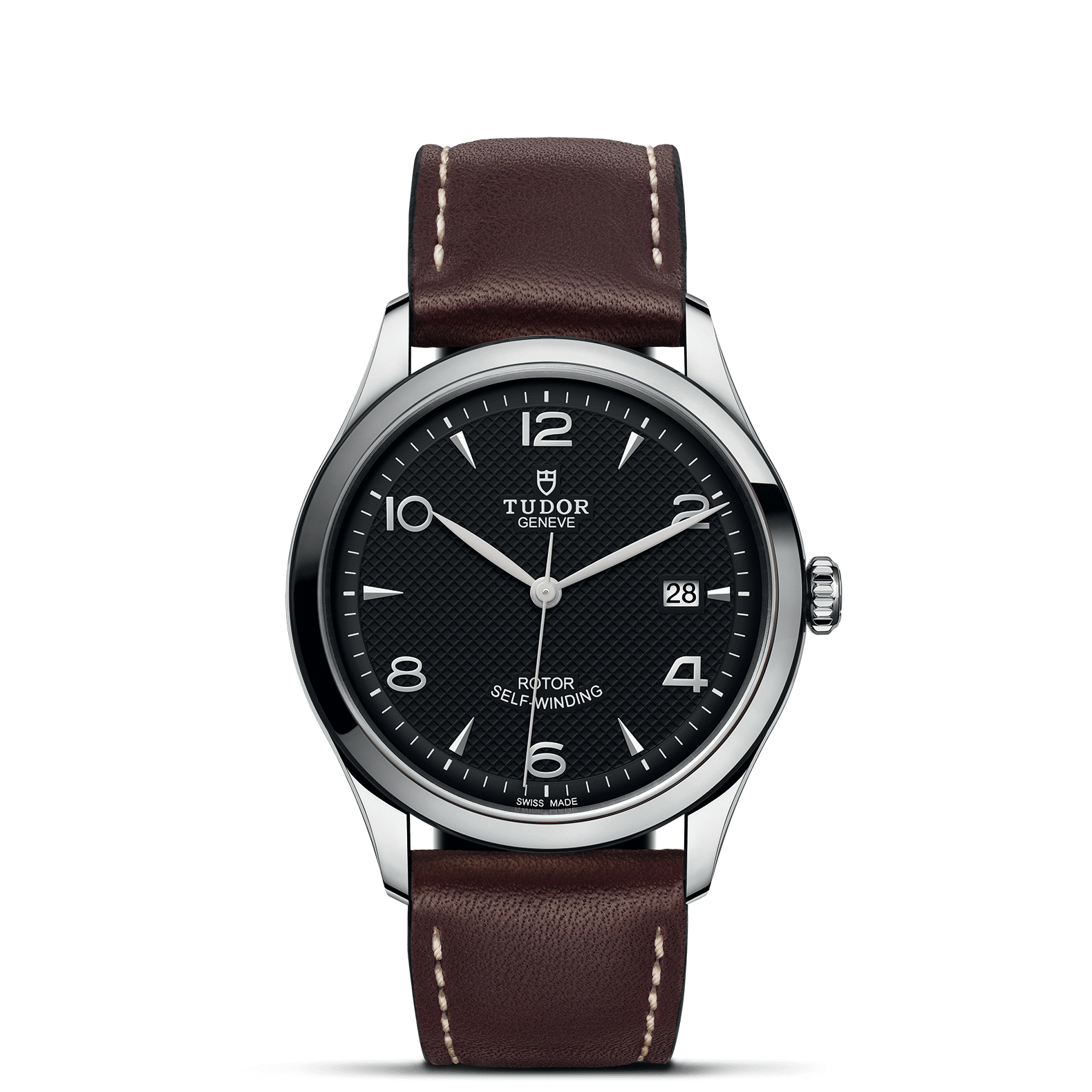 Tudor 1926 39mm, Black Dial, Arabic/Baton Markers_1