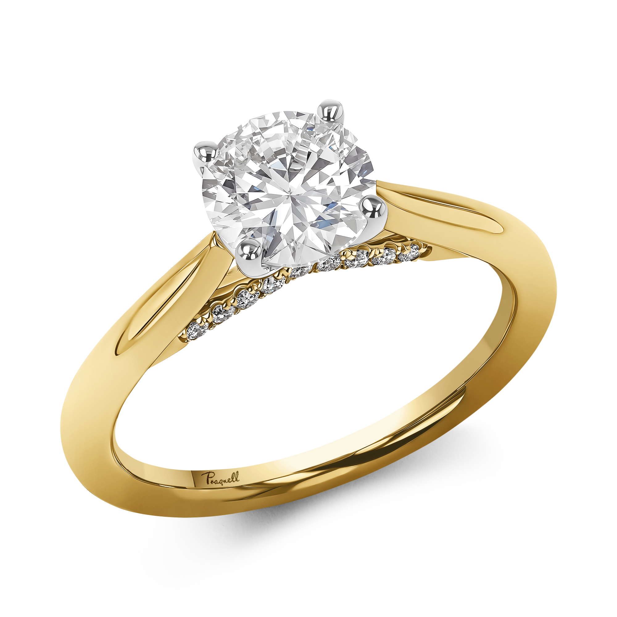 Classic 1.00ct Brilliant Cut Diamond Ring Brilliant cut, Claw set_1
