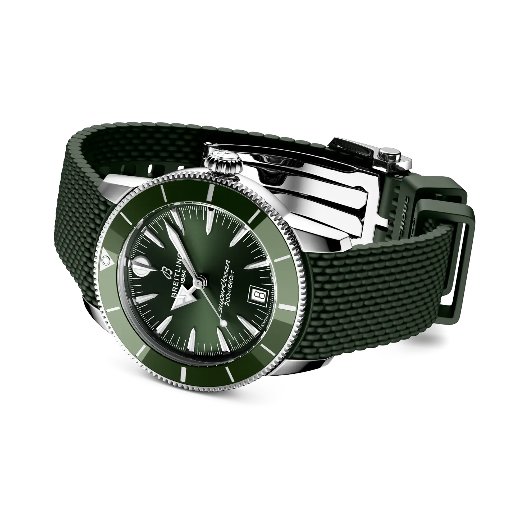 Breitling Superocean Heritage B31 Automatic 40 40mm, Green Dial, Baton Numerals_3