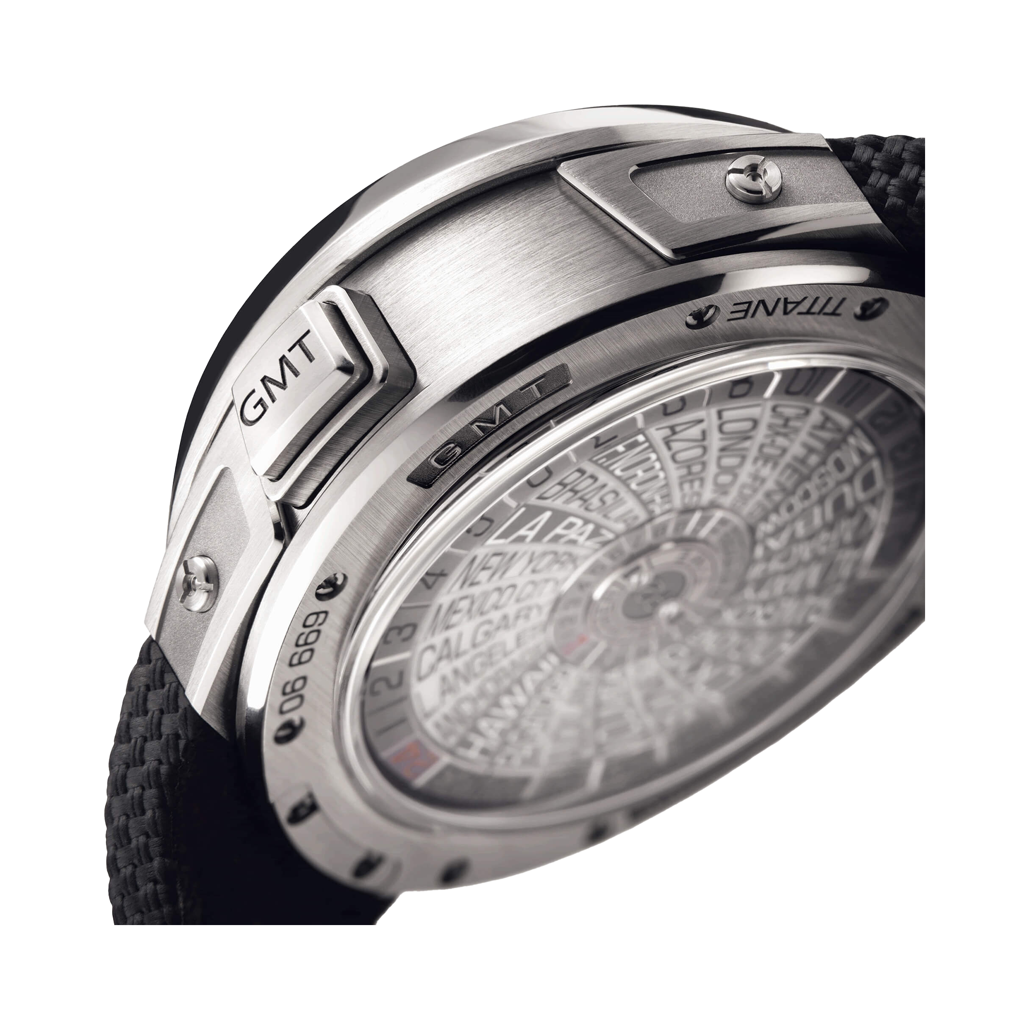 Gruebel ForseyGMT Balancier Convexe 42.9mm, Grey Dial, Arabic Numerals_2