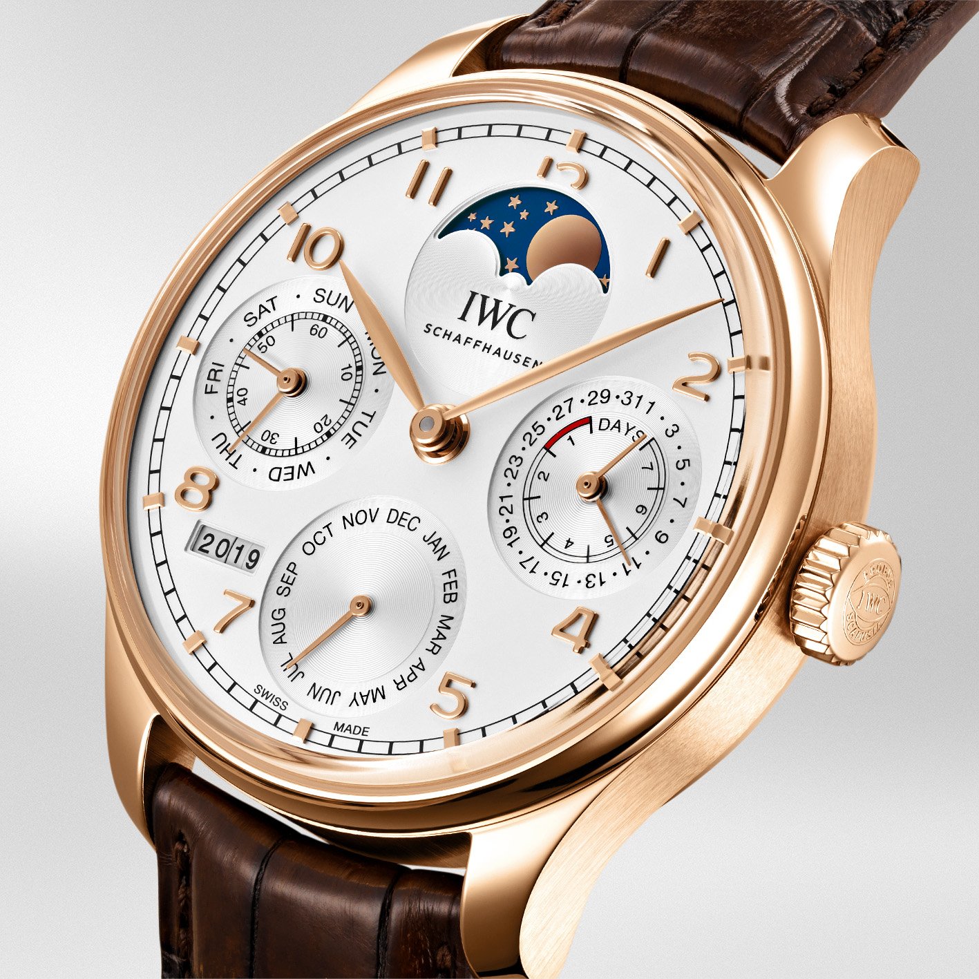 IWC Portugieser Perpetual Calendar 44mm, White Dial, Arabic Numerals_2