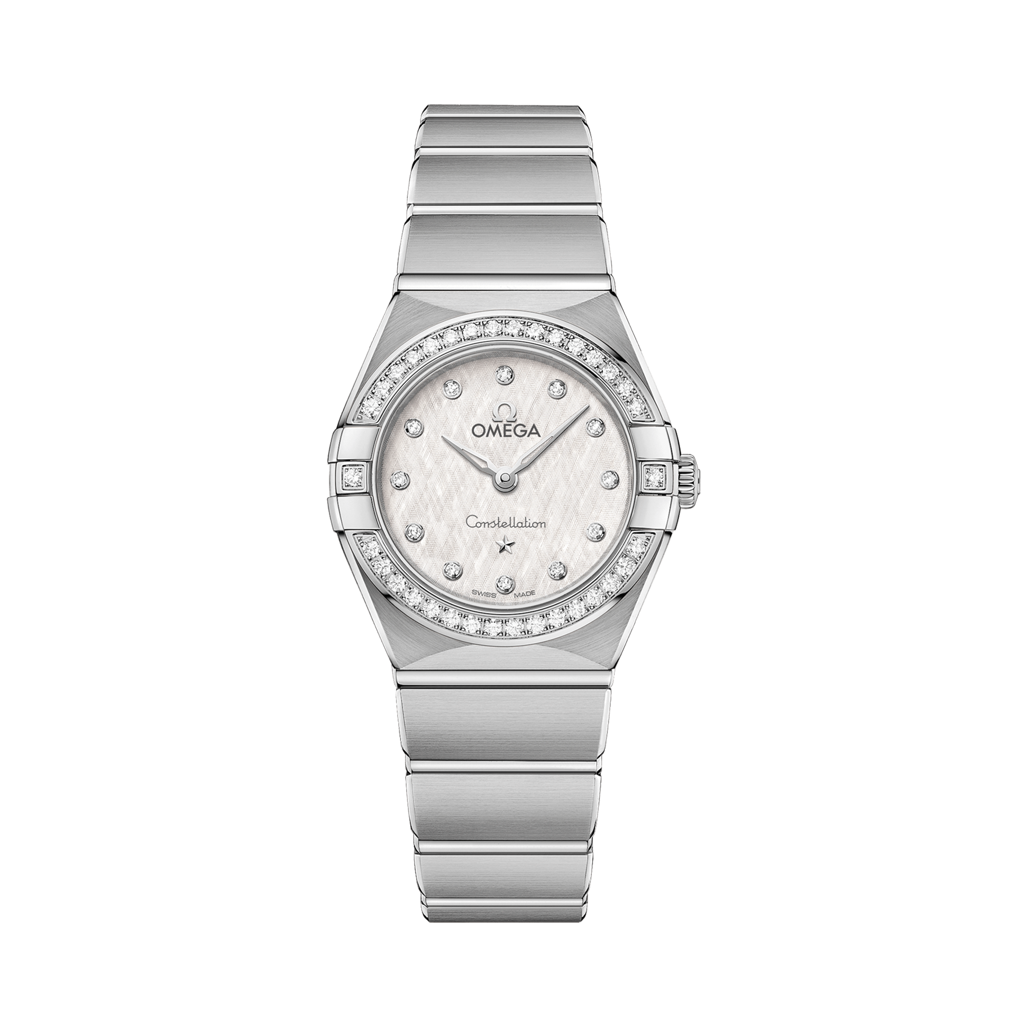 OMEGA Constellation 25mm, Silver Dial, Diamond Numerals_1