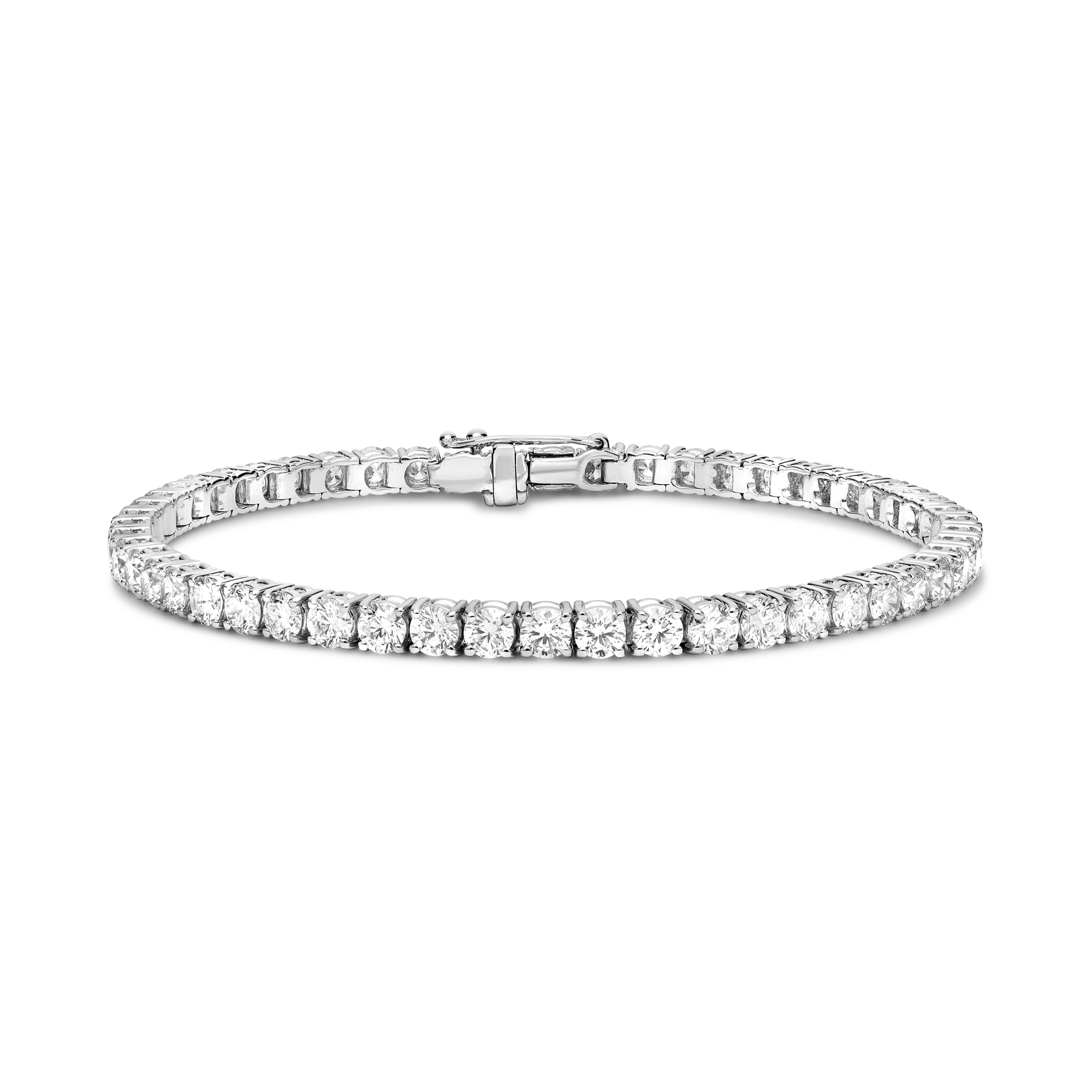 Brilliant Cut Diamond Line Bracelet Brilliant cut, Claw set_1