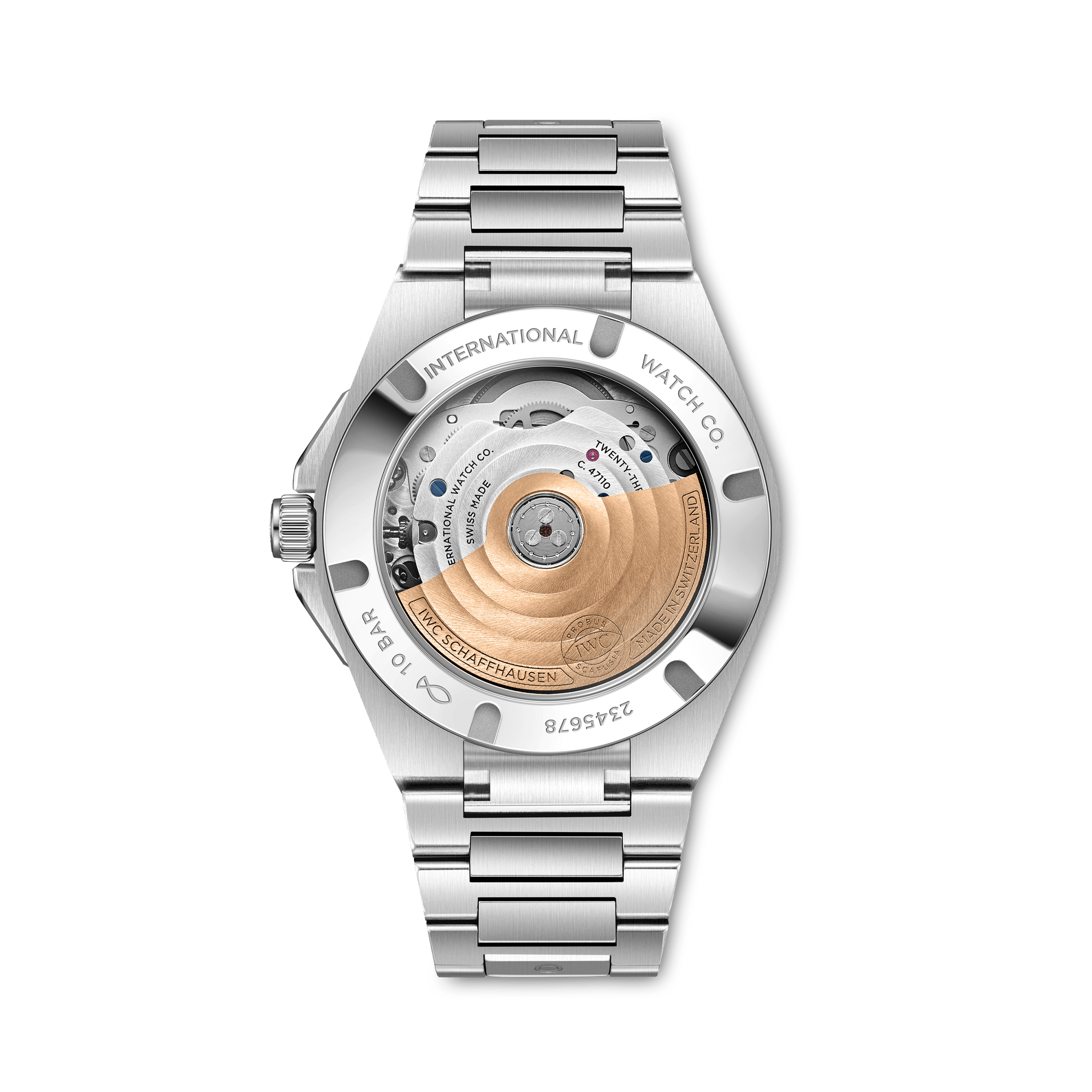 IWC Ingenieur 35mm, Blue Dial, Arabic/Baton Numerals_2