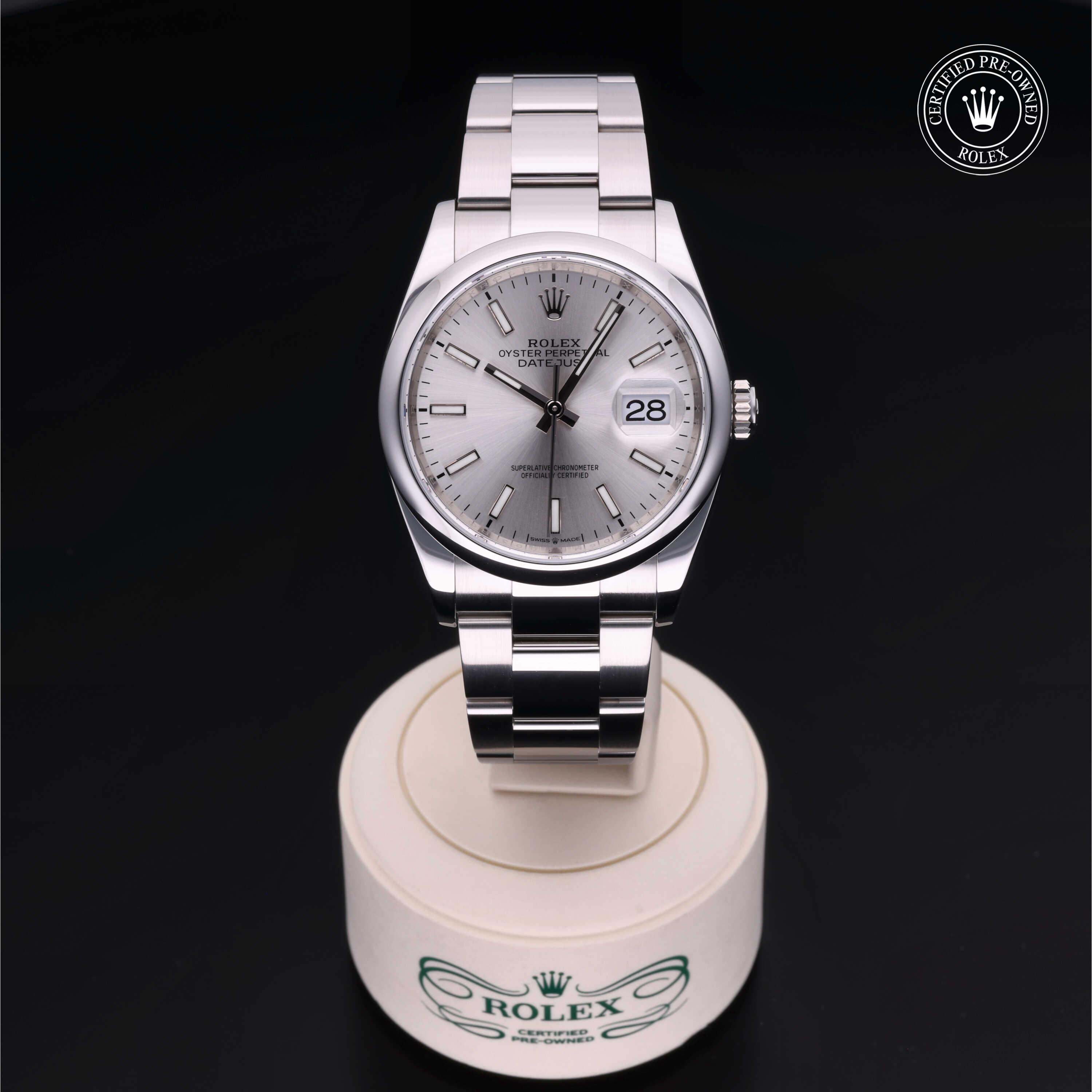 Rolex Datejust 36 2021, 36mm, Oystersteel