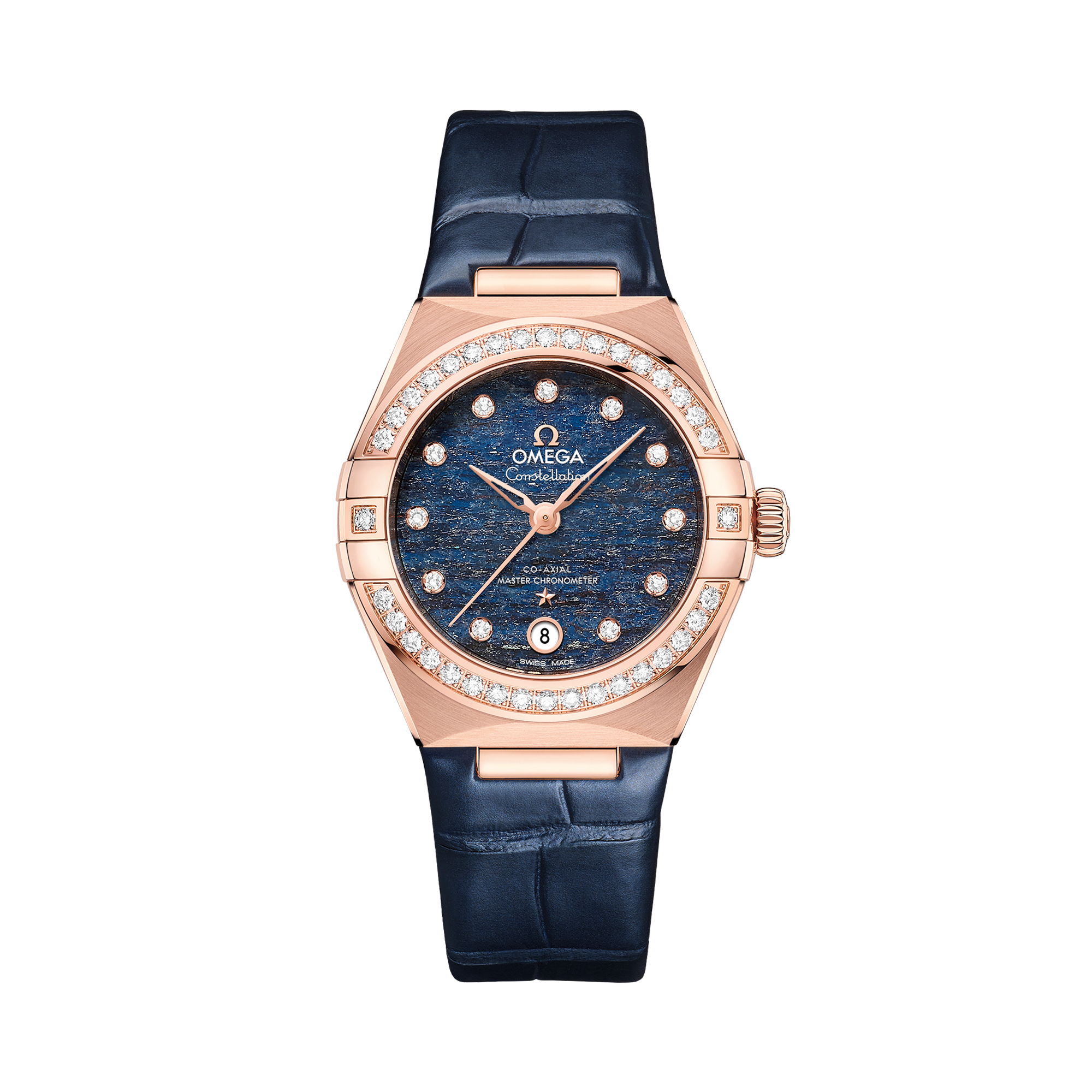 OMEGA Constellation 29mm, Blue Dial, Diamond Numerals_1