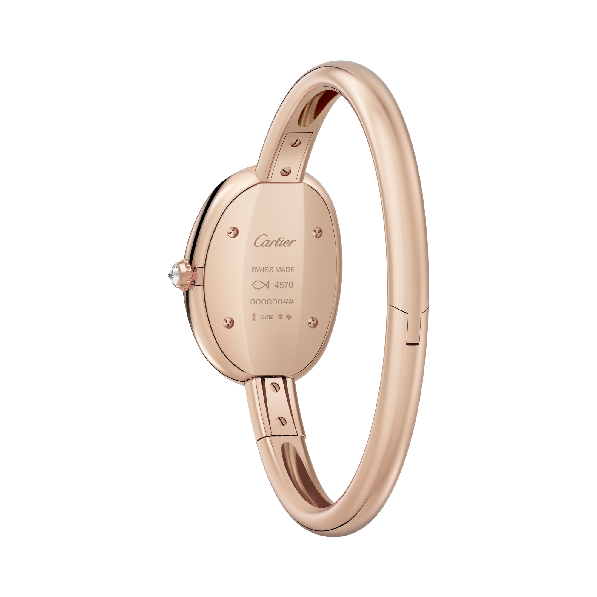 Cartier Baignoire de Cartier 23.1mm, Cream Dial, Roman Numeral_3