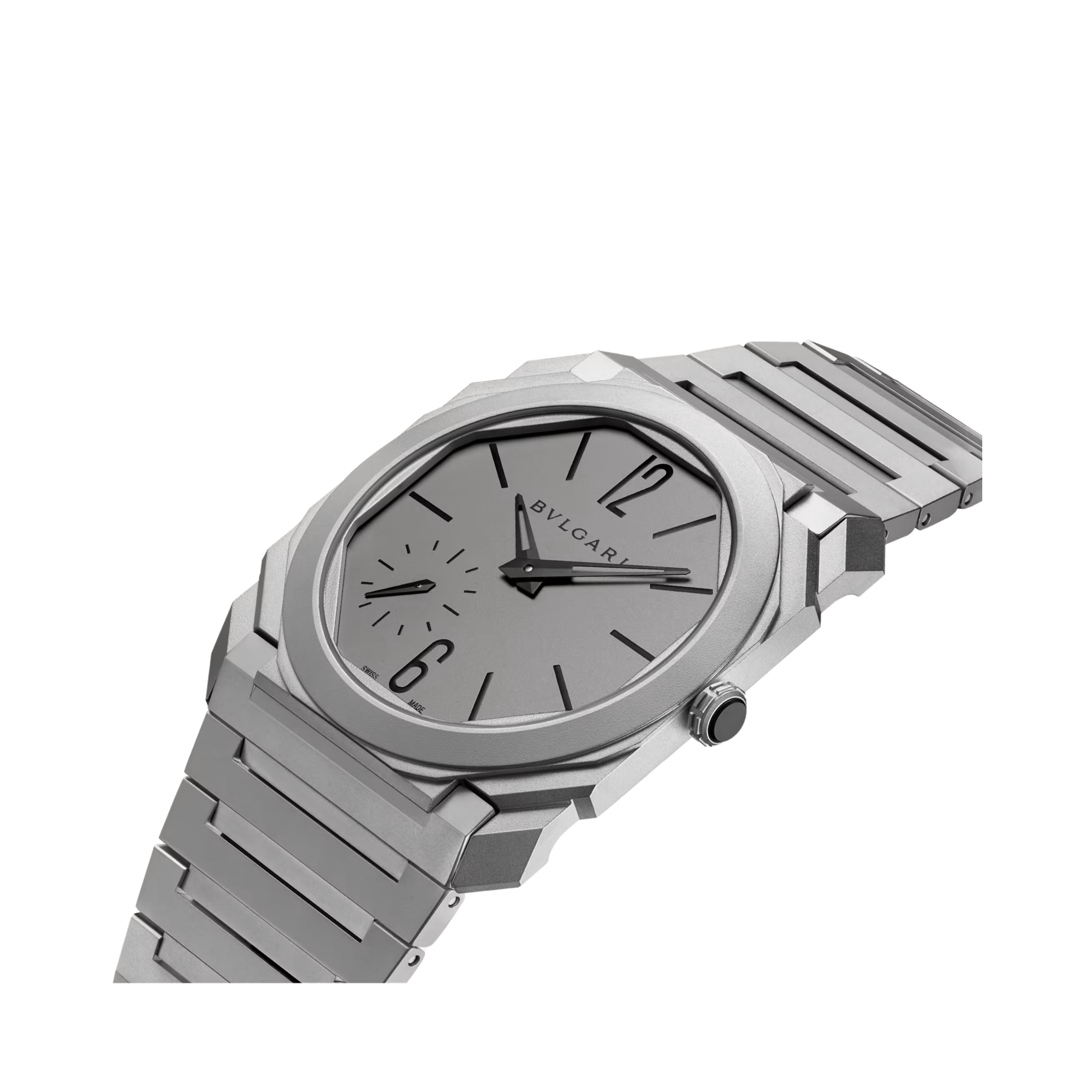 Bvlgari Octo Finissimo 40mm, Grey Dial, Arabic & Baton Numerals_2