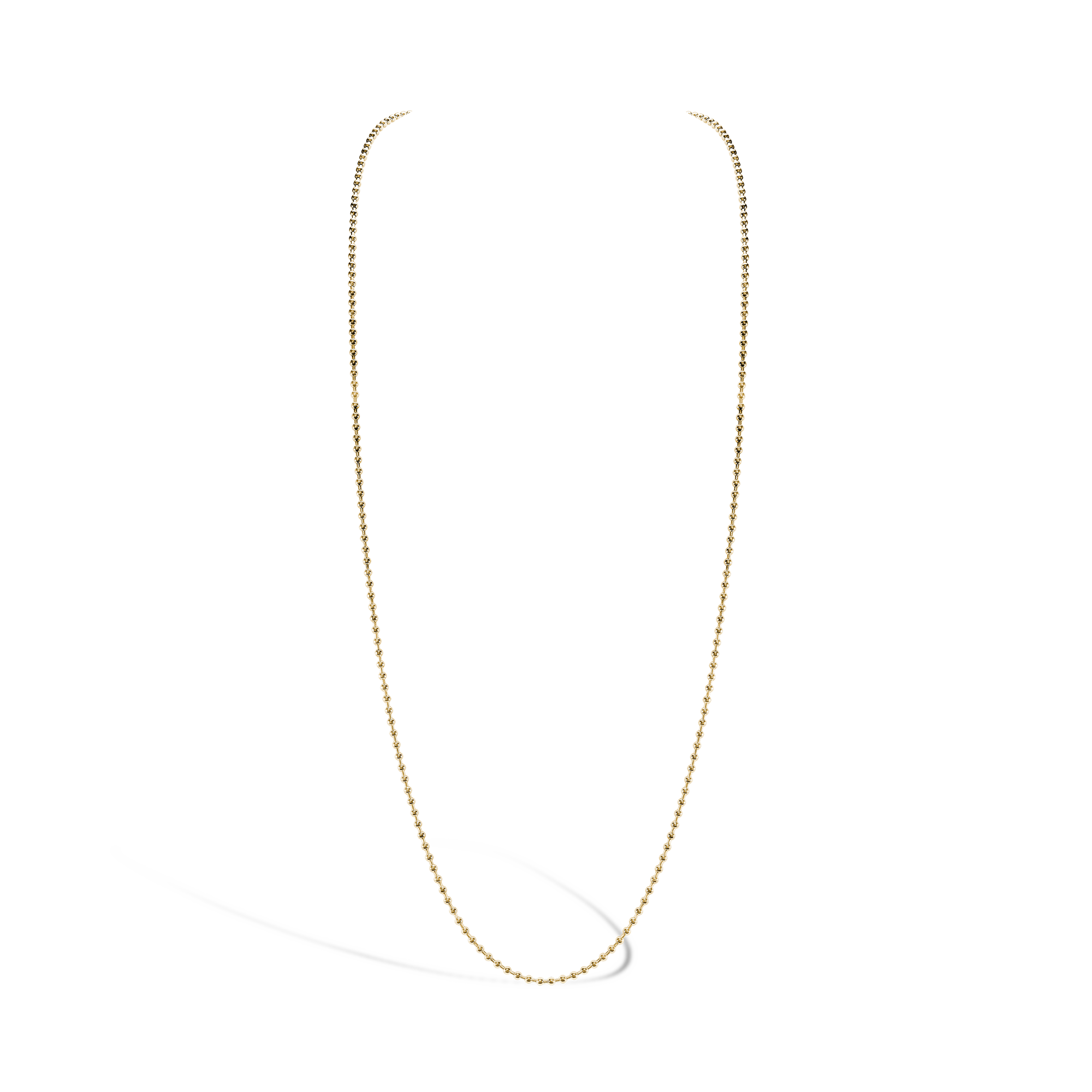 Bohemia Long Gold Necklace _1