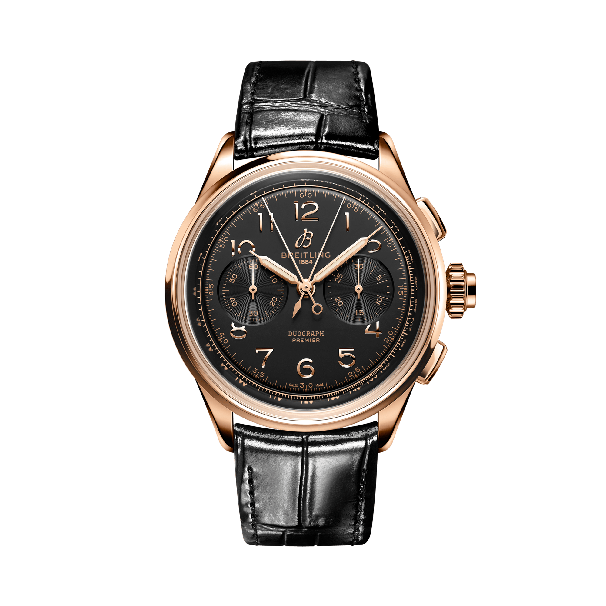 Breitling Premier B15 Chronograph 42 42mm, Black Dial, Arabic Numerals_1