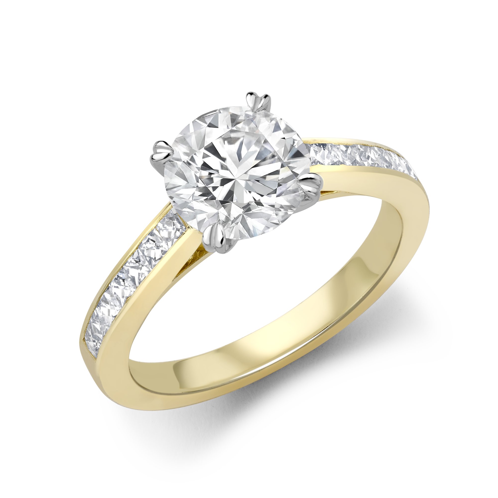 Gatsby 1.70ct Diamond Solitaire Ring Brilliant cut, Claw set_1