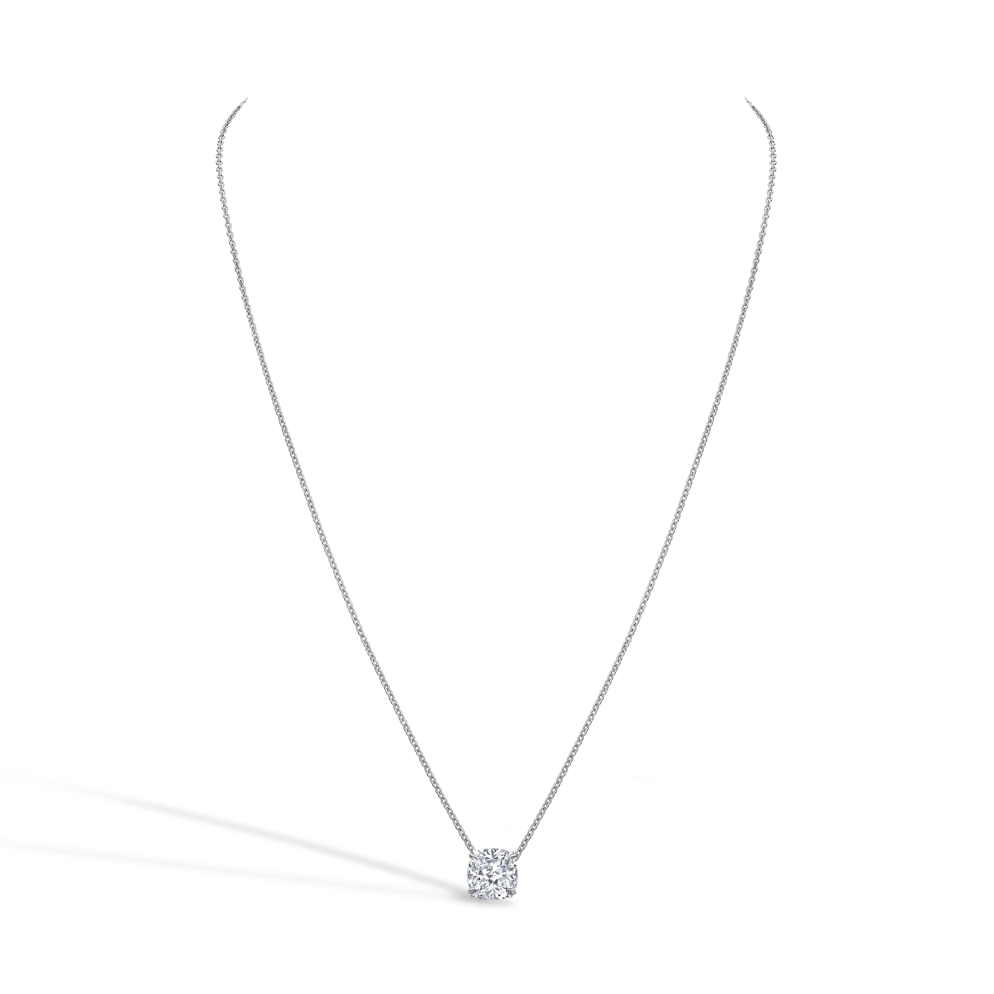 Windsor 1.01ct Cushion Diamond Pendant Cushion Cut, Claw Set_2