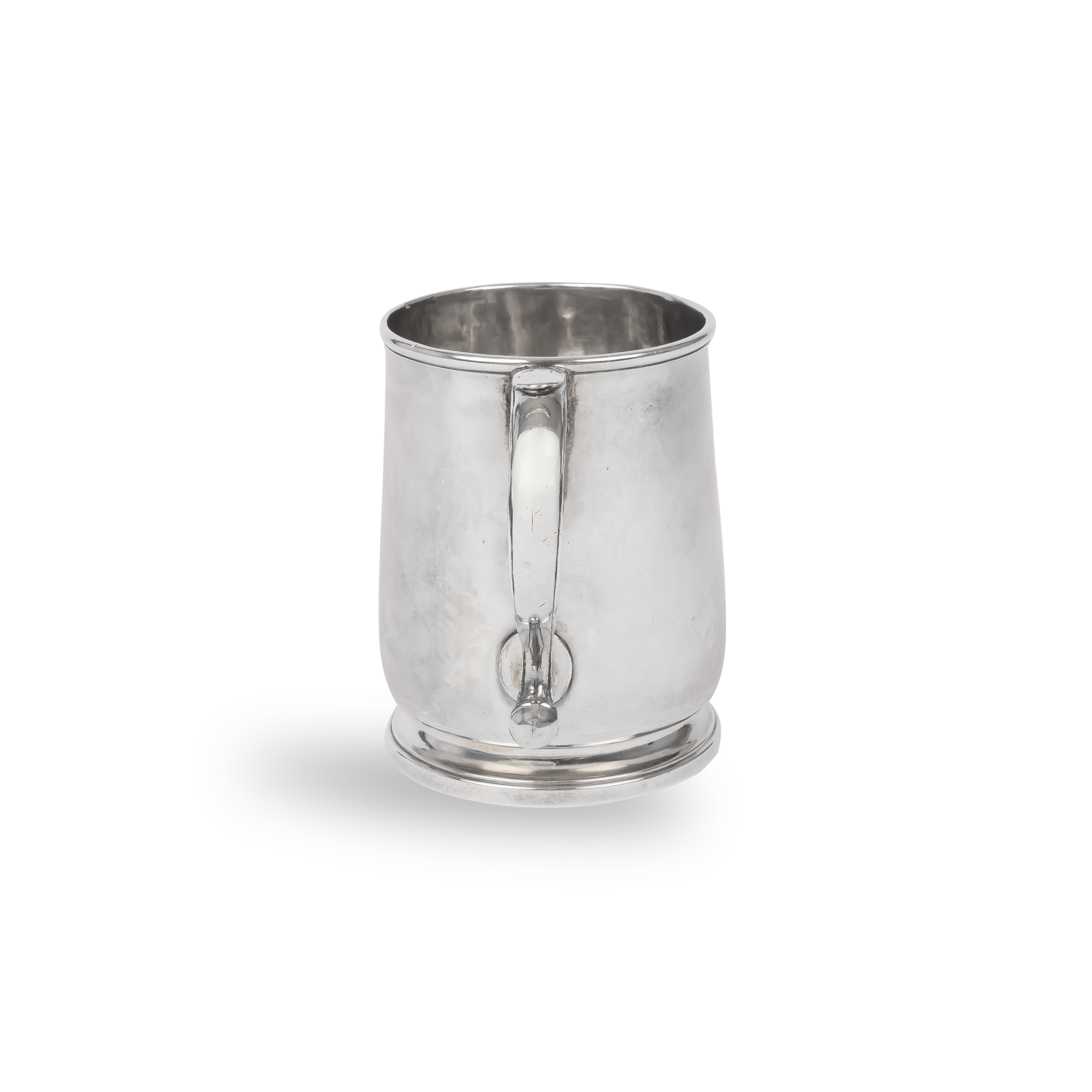 Silver George I 7.5oz Half Pint Mug Hallmarked London_2