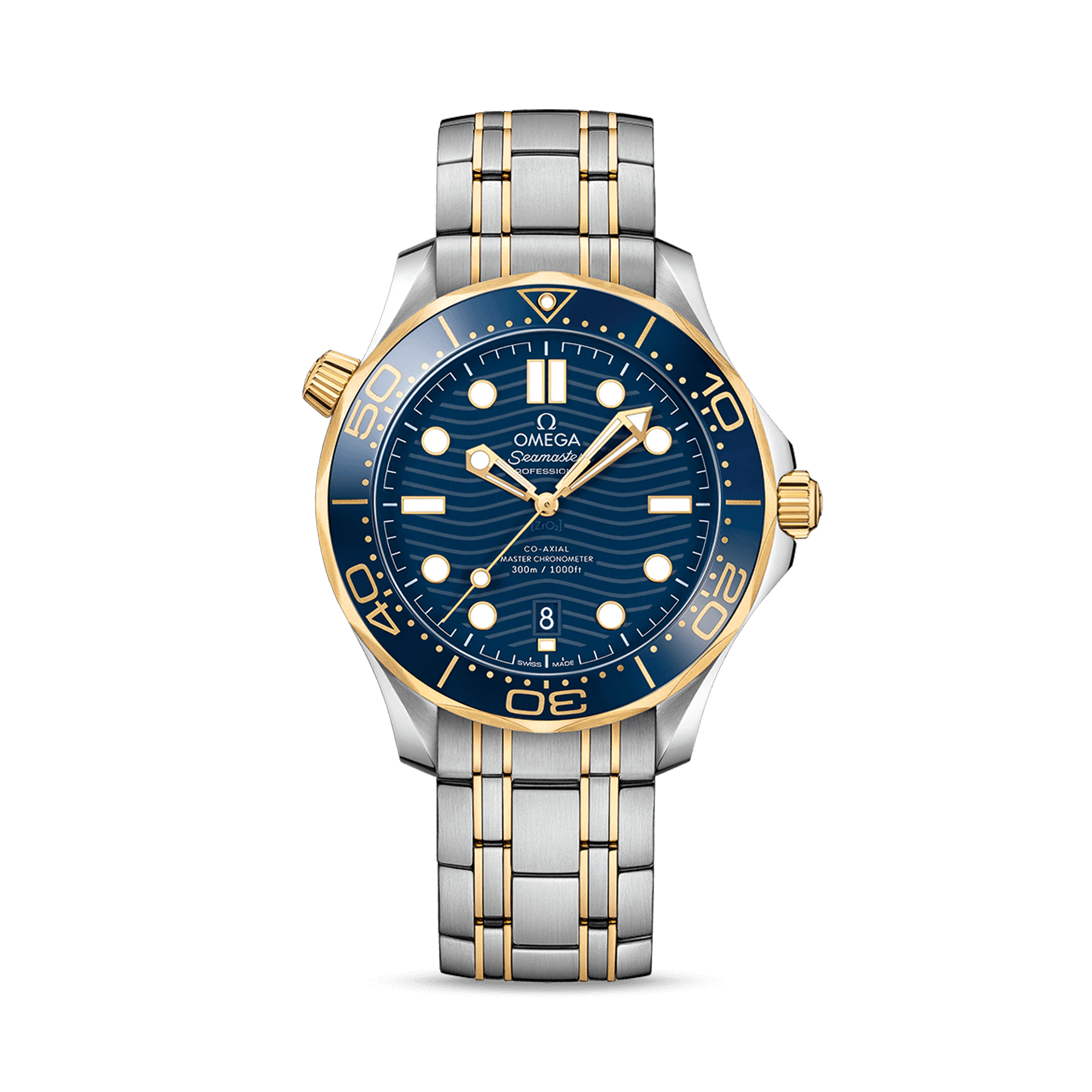 Seamaster Diver 300m 42mm, Blue Dial, Baton Numerals_1