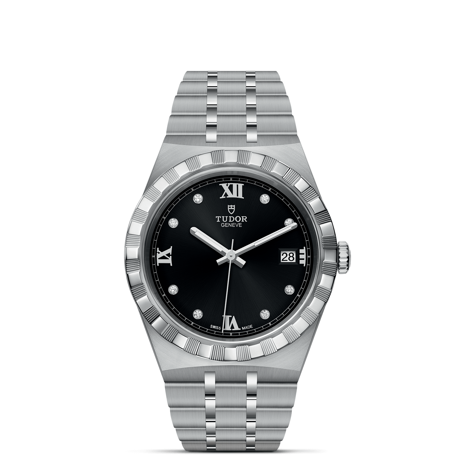 Tudor Royal 38mm. Black Dial. Diamond Numerals_1