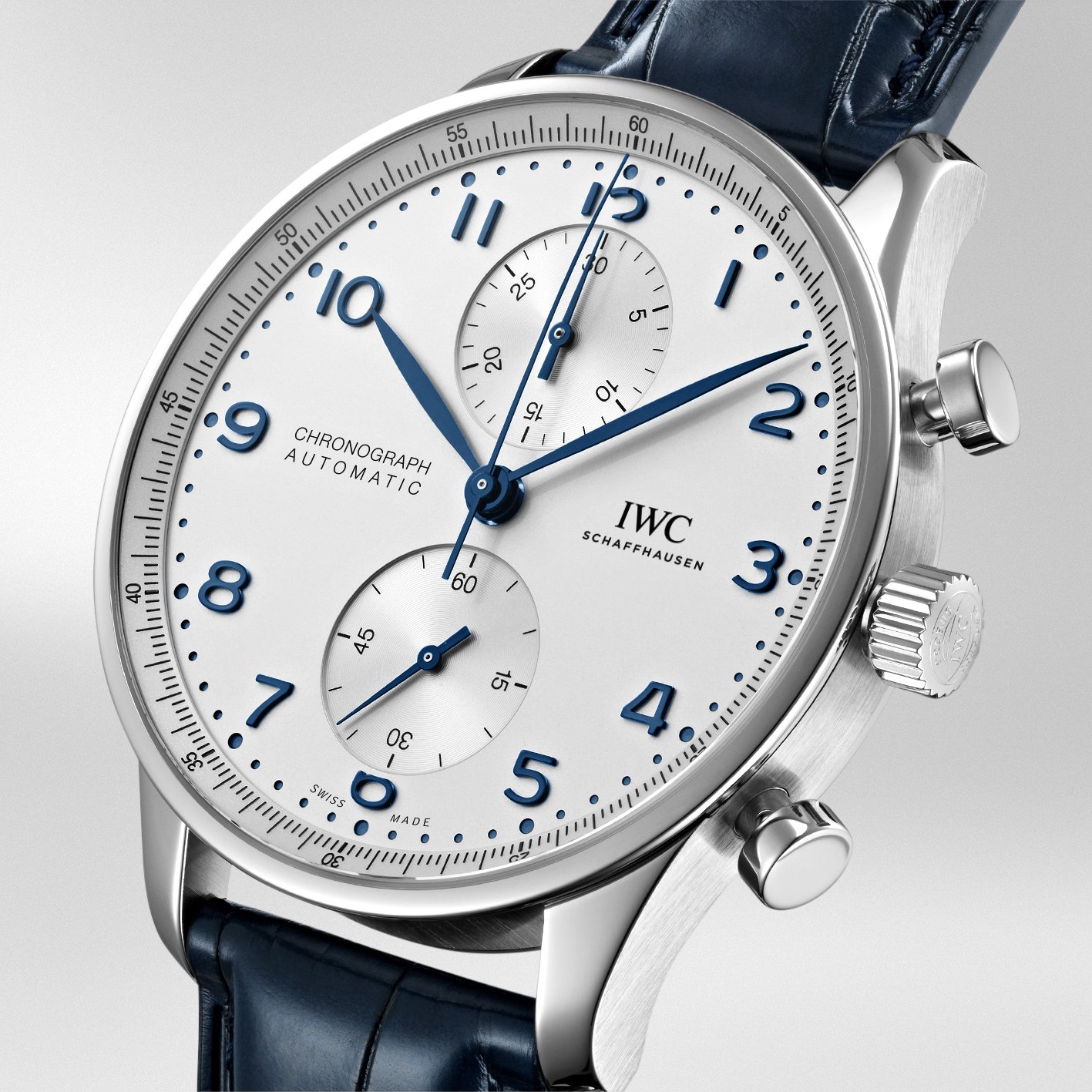 IWC Portugieser Chronograph 41mm, Silver Dial, Arabic Numerals_2