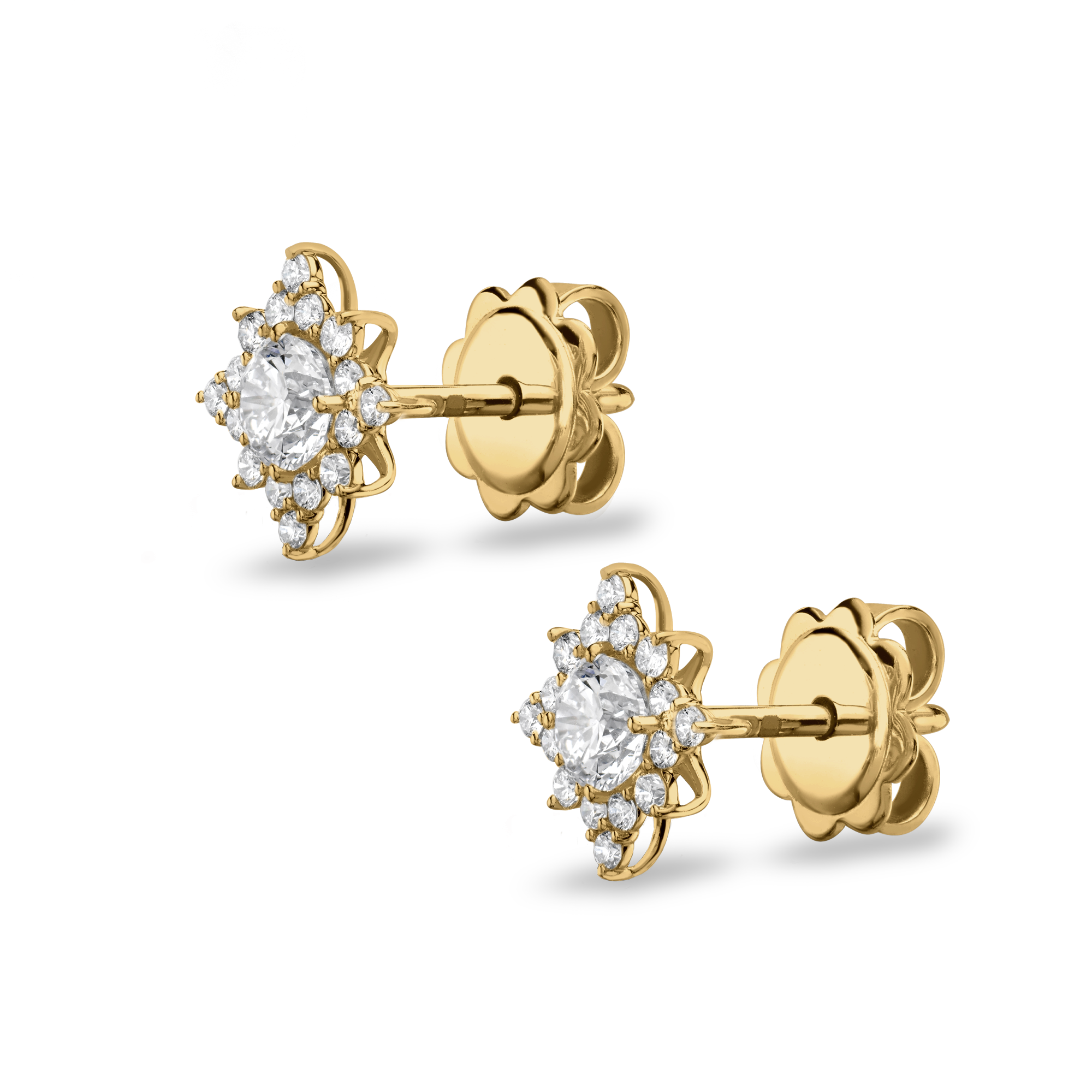 Star Struck Diamond Stud Earrings Brilliant cut, Claw set_2