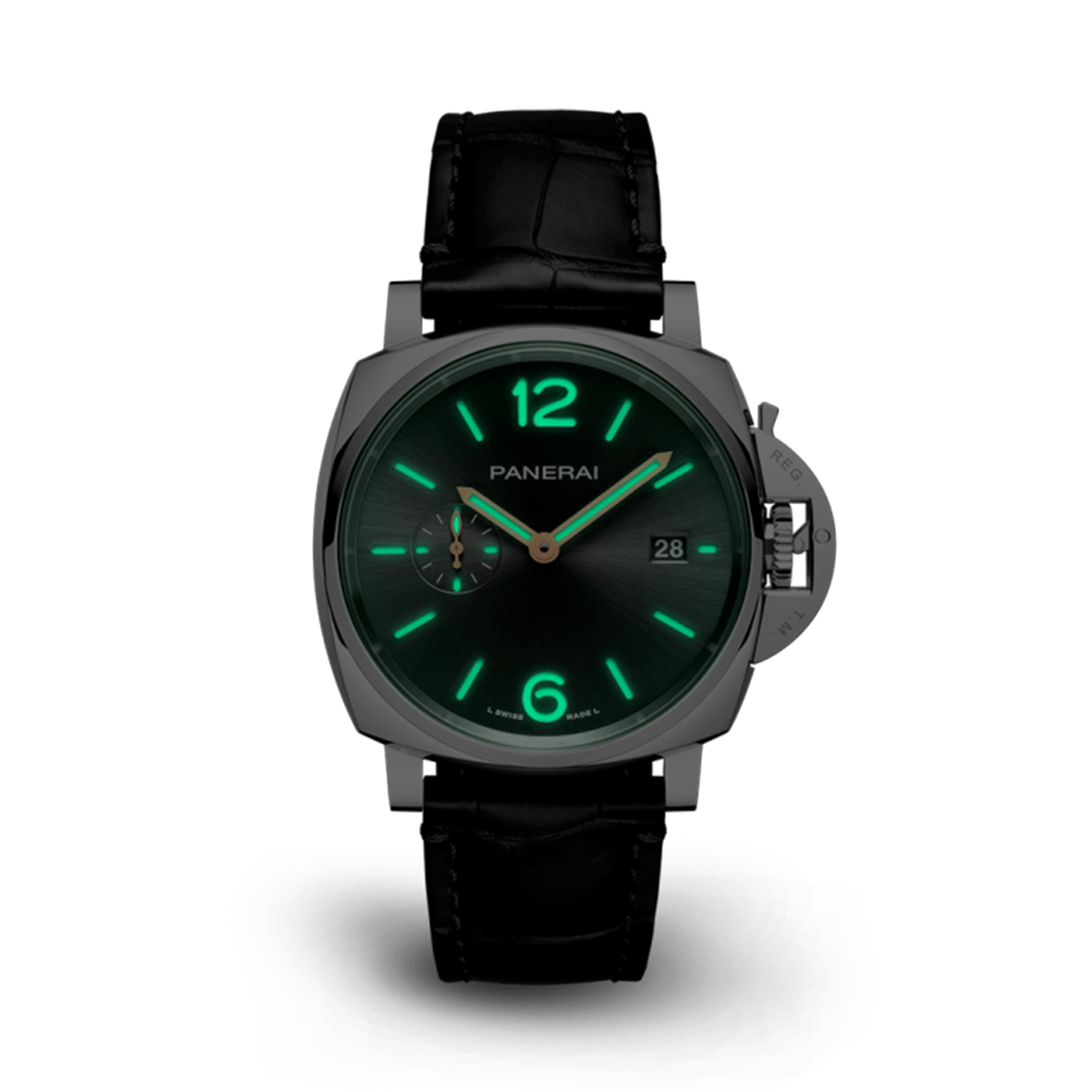 Panerai Luminor Due - 42mm 42mm, Black Dial, Arabic/Baton Numerals_3