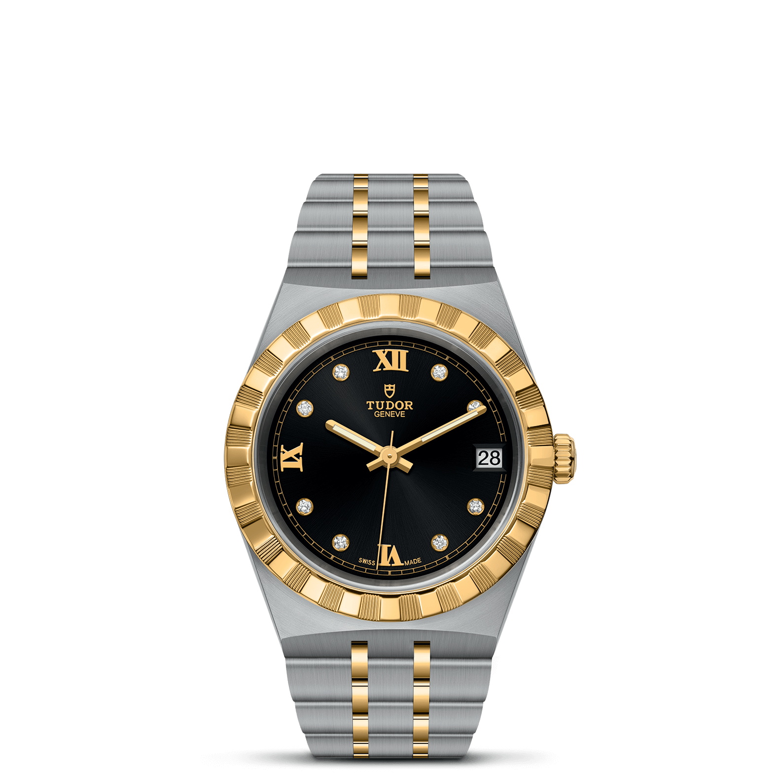 Tudor Royal 34mm. Black Dial. Diamond Numerals_1