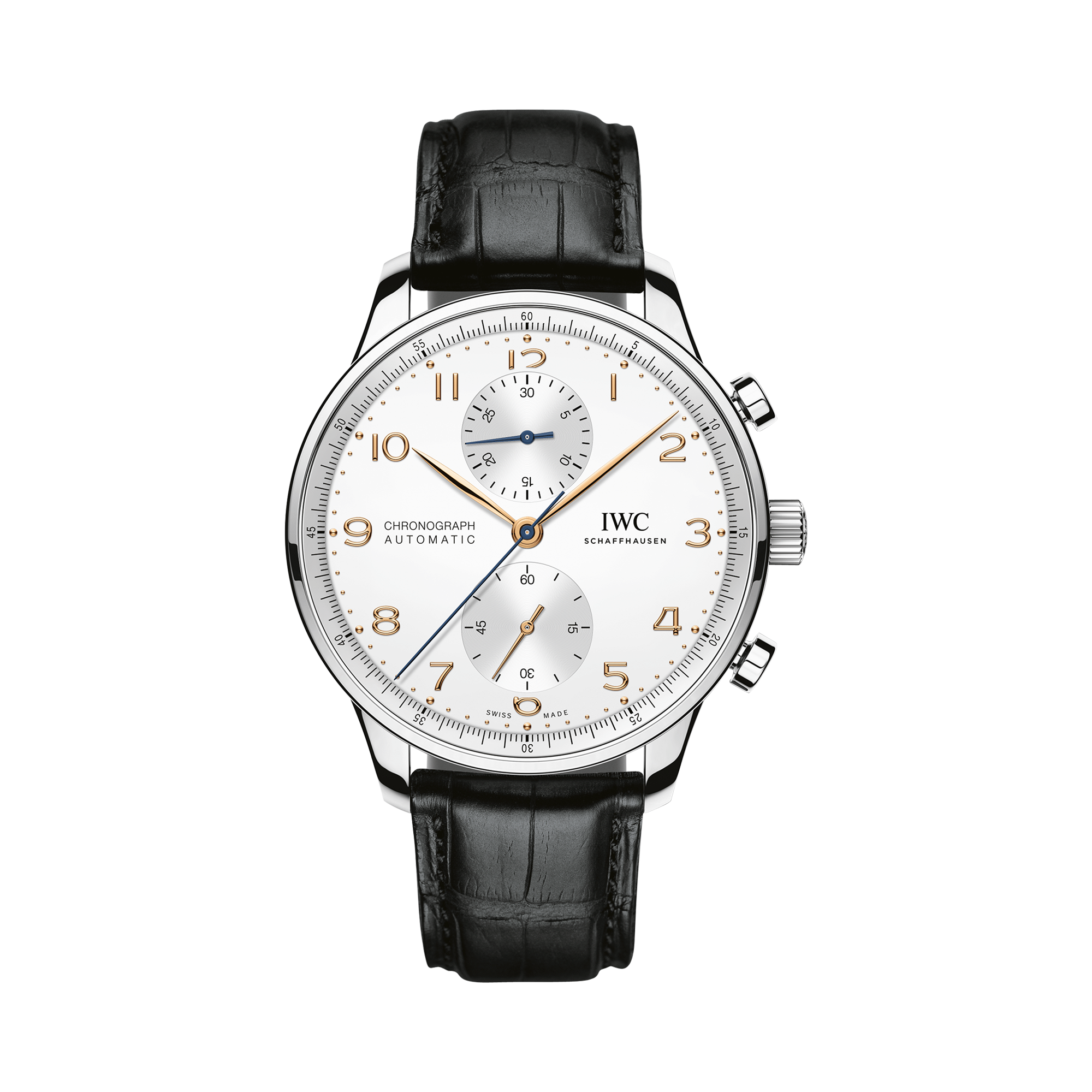 IWC Portugieser Chronograph 41mm, Silver Dial, Arabic Numerals_1