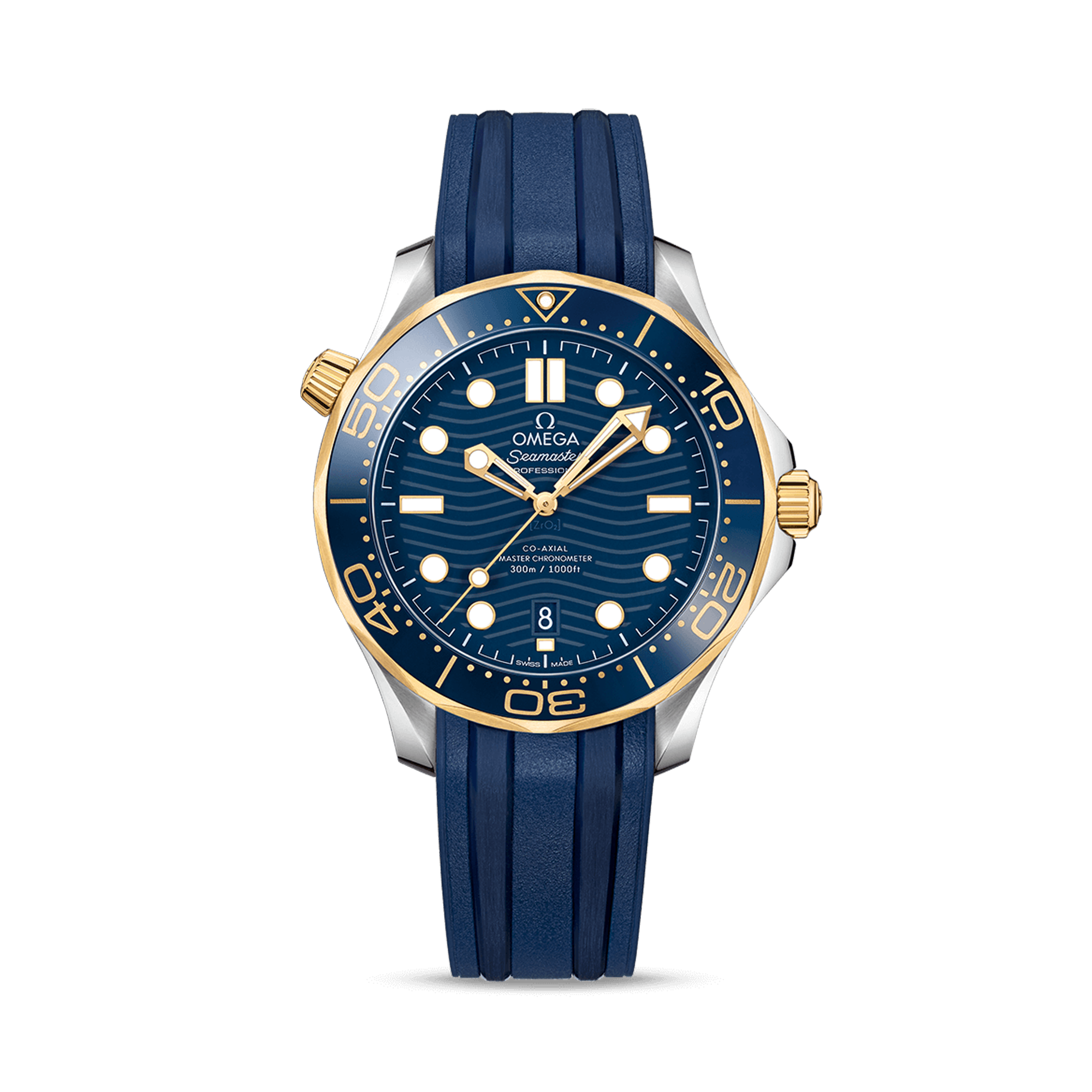 OMEGA Seamaster Diver 300m 42mm, Blue Dial, Baton Numerals_1
