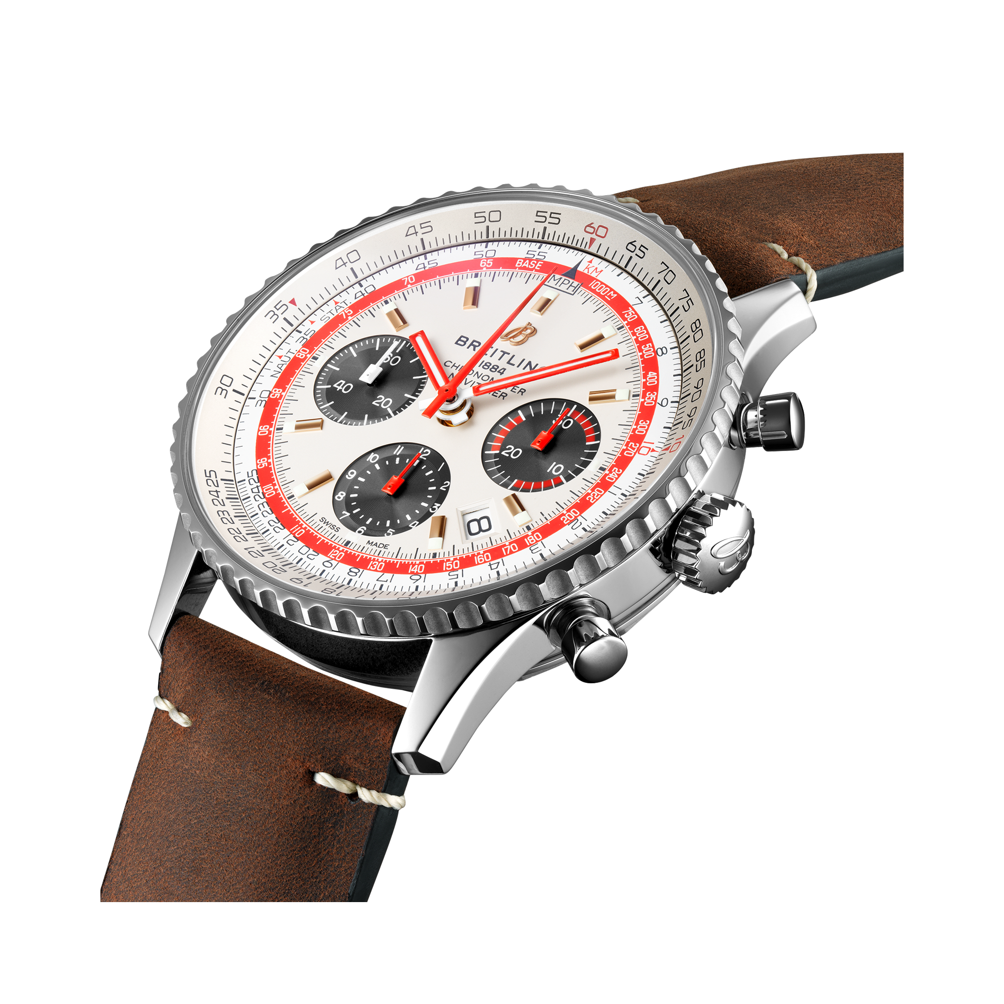 Breitling Navitimer B01 Chronograph 43 TWA 43mm, Cream Dial, Baton Numerals_3