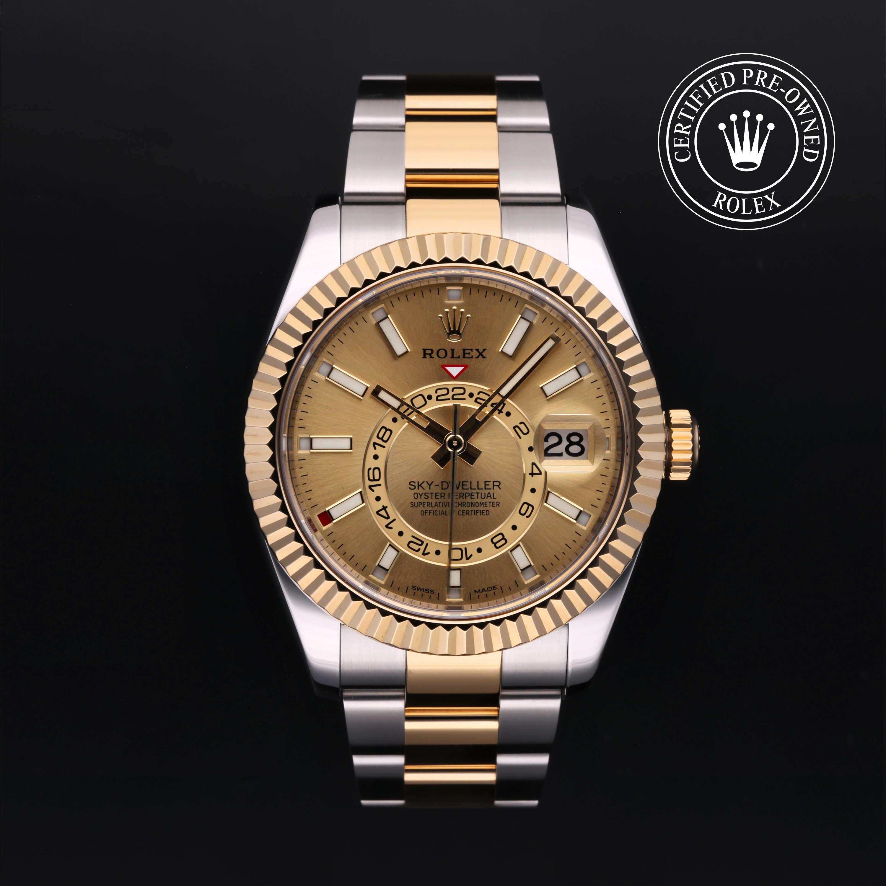 Rolex Sky-Dweller 2020, 42mm, Oystersteel and Yellow Gold