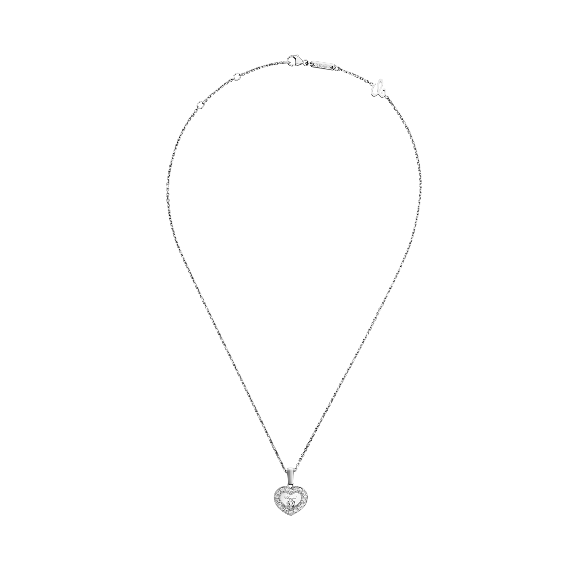 Chopard Happy Diamonds Pendant Brilliant Cut, Channel Set_1