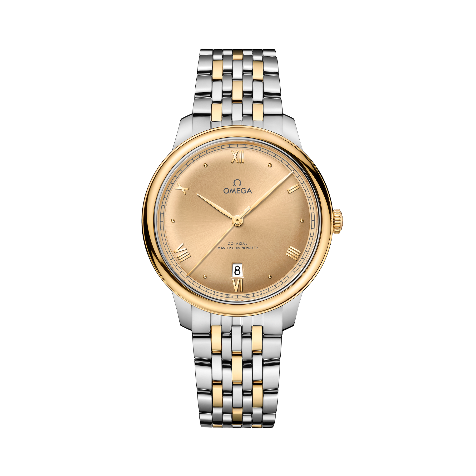 OMEGA De Ville Prestige O43420402008001 Watch 40mm, Yellow Dial
