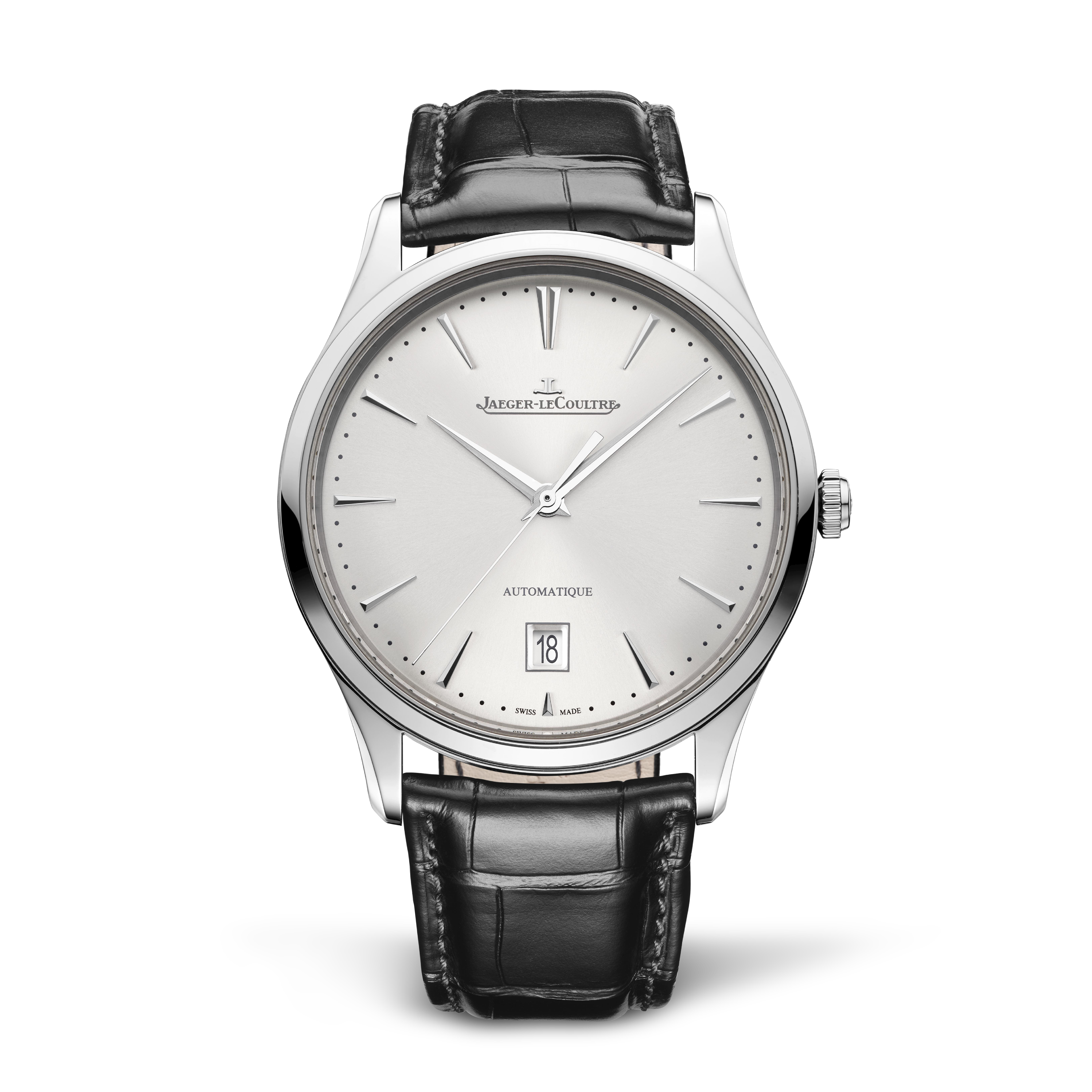 Jaeger-LeCoultre Master Ultra Thin 39mm, Silver Dial, Baton Numerals_1