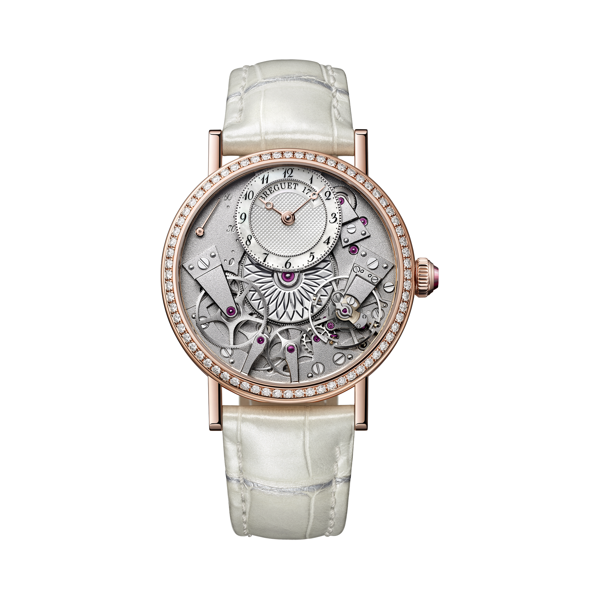 Breguet Tradition 37mm, Mother of Pearl Dial, Arabic Numerals_1
