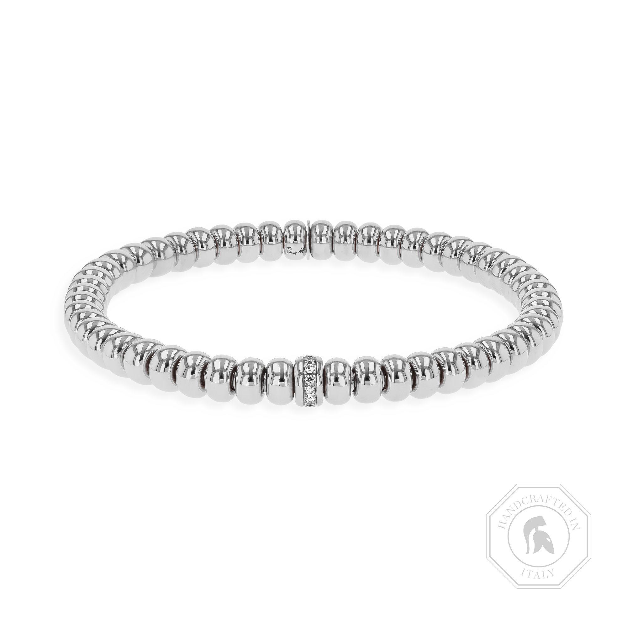 Bohemia 0.14ct Large Expandable Diamond Bracelet Brilliant Cut, Pave Set_1