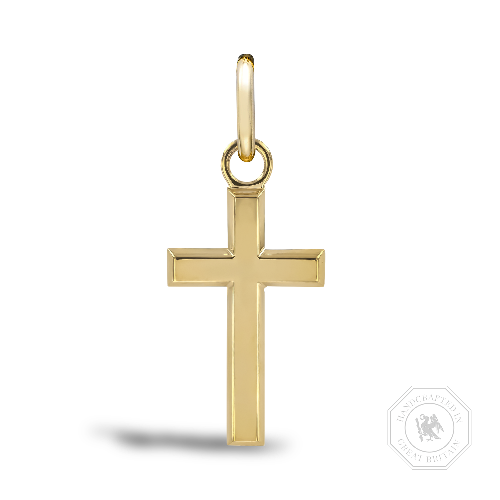 Gold Cross Pendant Charm _1
